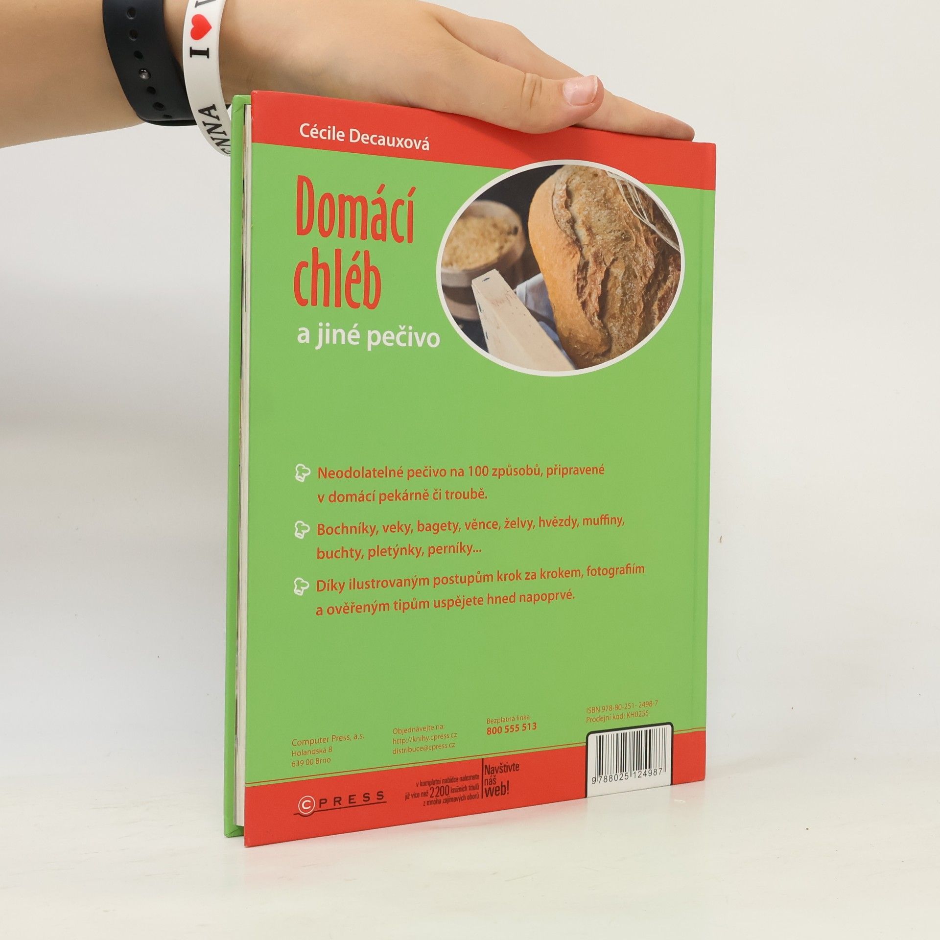 Cécile Decaux Domácí chléb a jiné pečivo