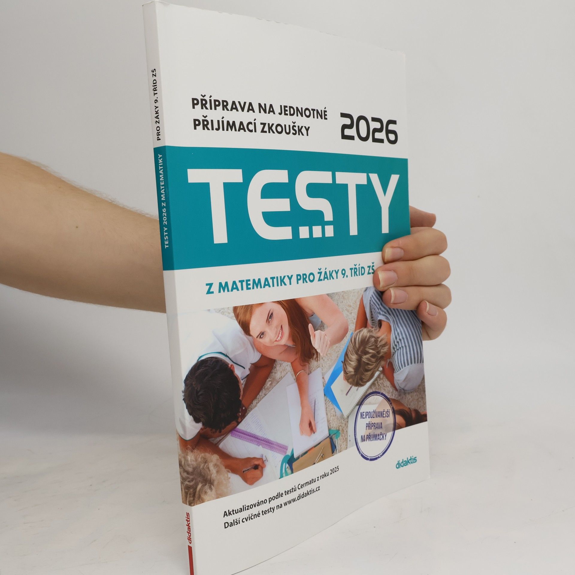Autorenkollektiv Testy 2026 z matematiky pro žáky 9. tříd ZŠ : příprava na jednotné přijímací zkoušky