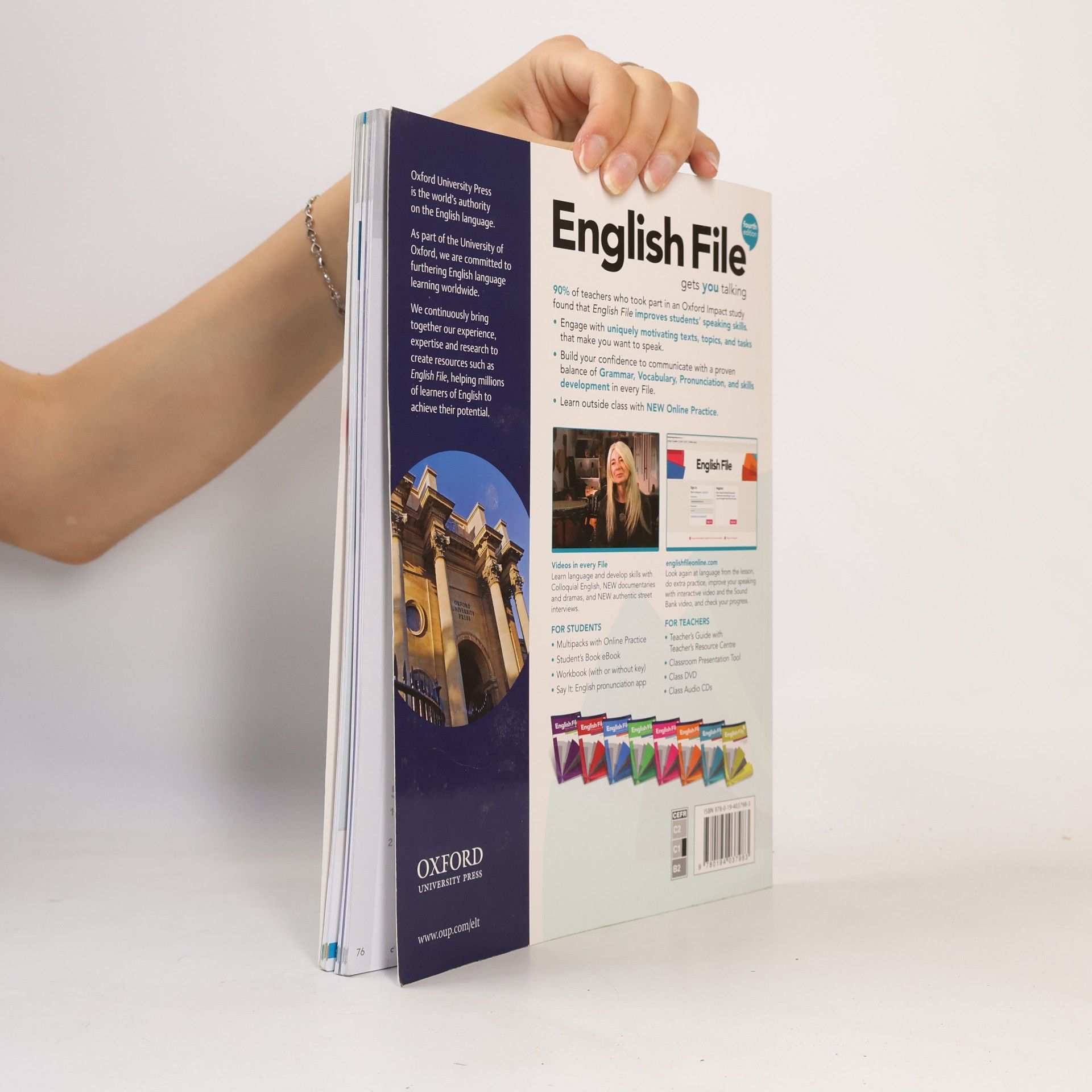 Christina Latham-Koenig English file : fourth edition. Advanced multipack A : student's book A, workbook A : with online practice