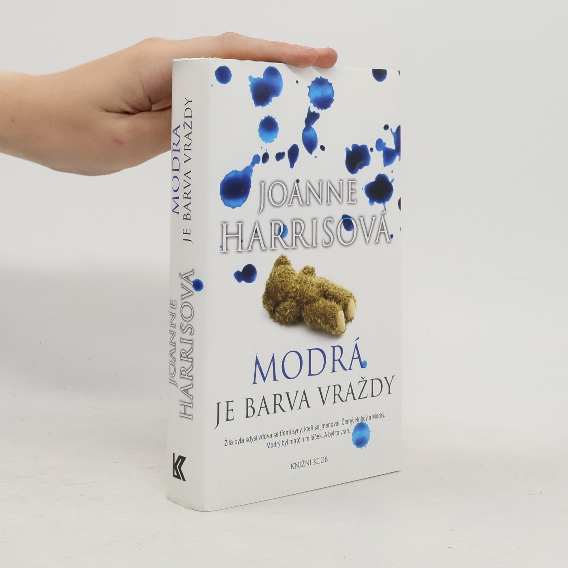 Joanne Harris Modrá je barva vraždy