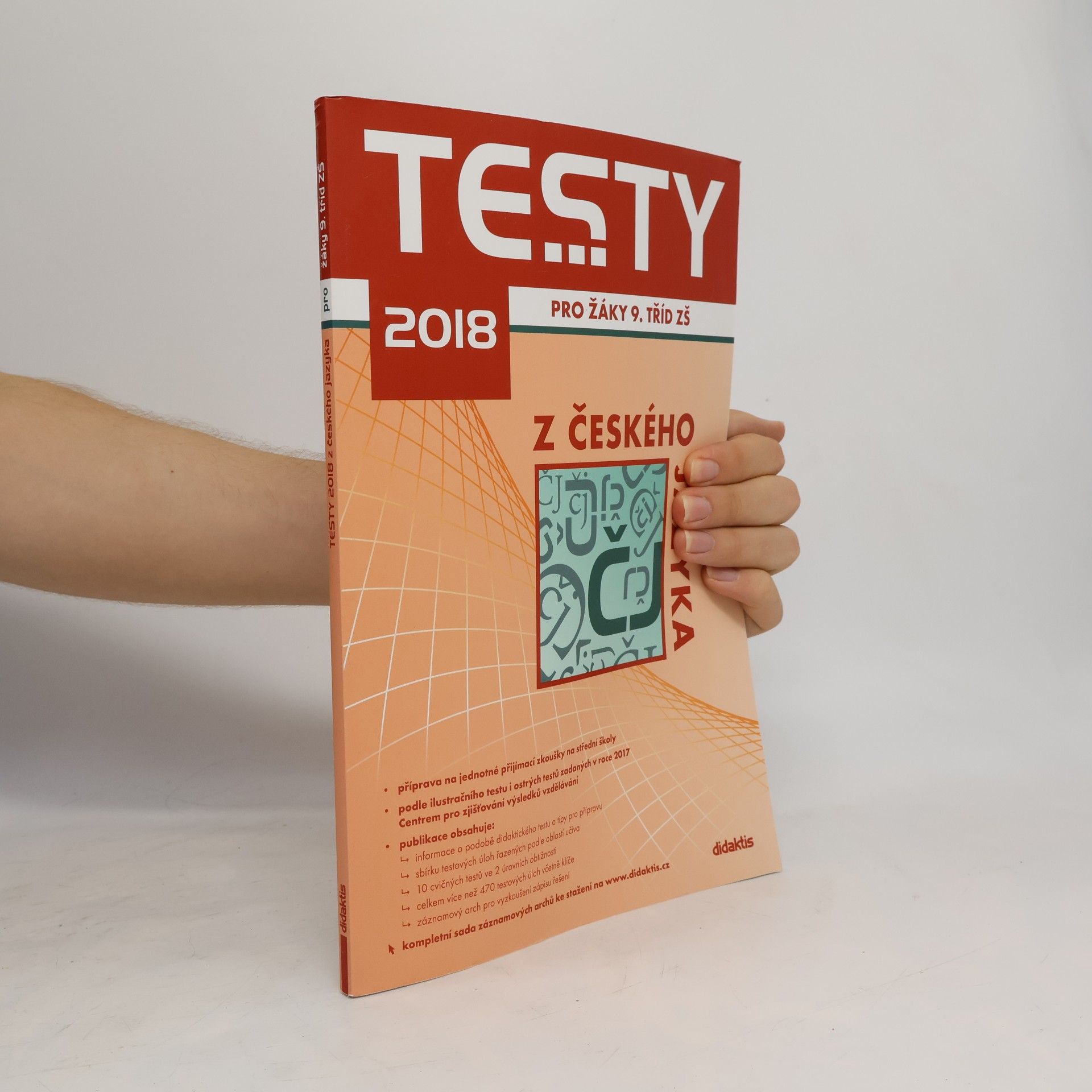 Testy 2018 pro žáky 9. tříd ZŠ z českého jazyka