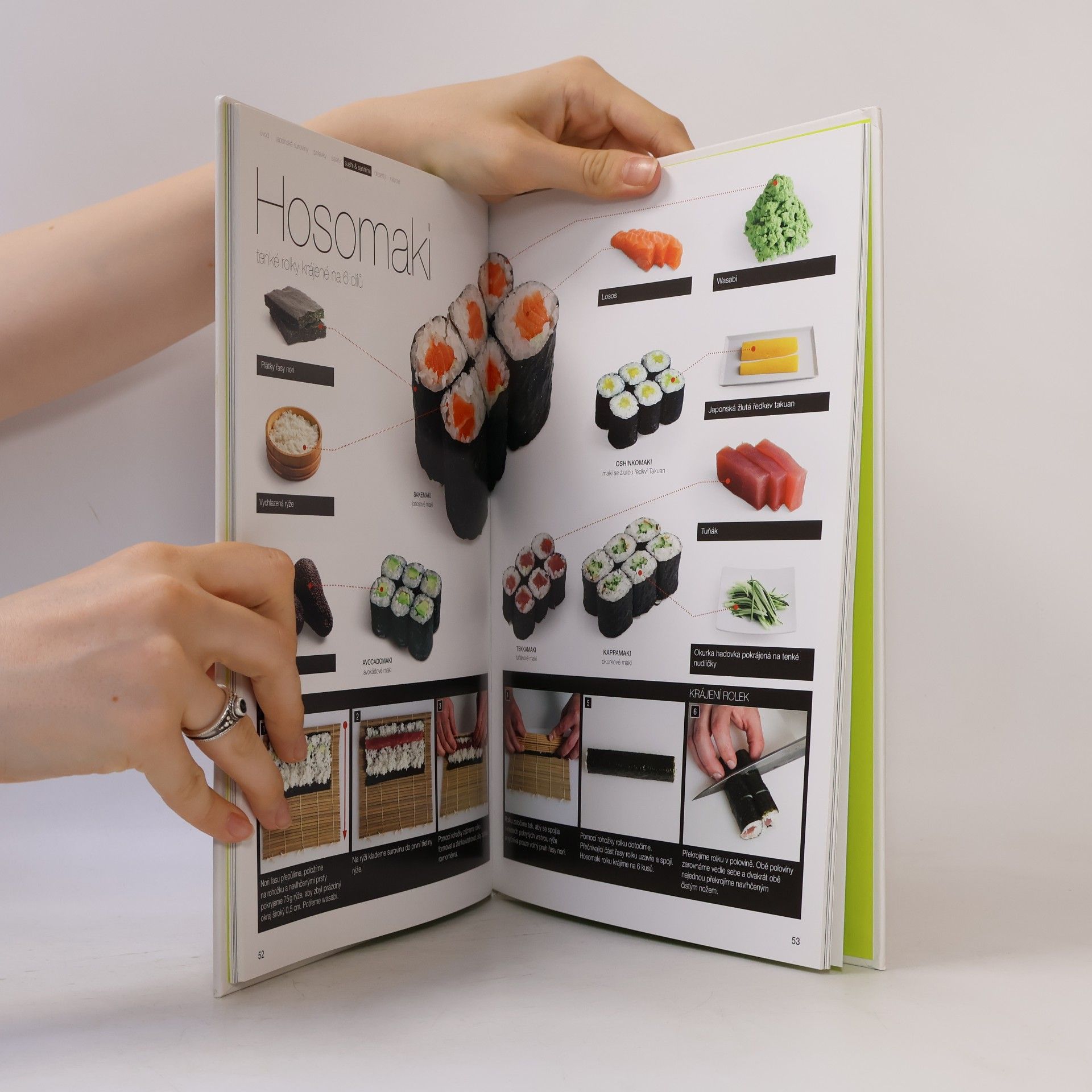 Kolektiv autorů Sushi : doma krok za krokem