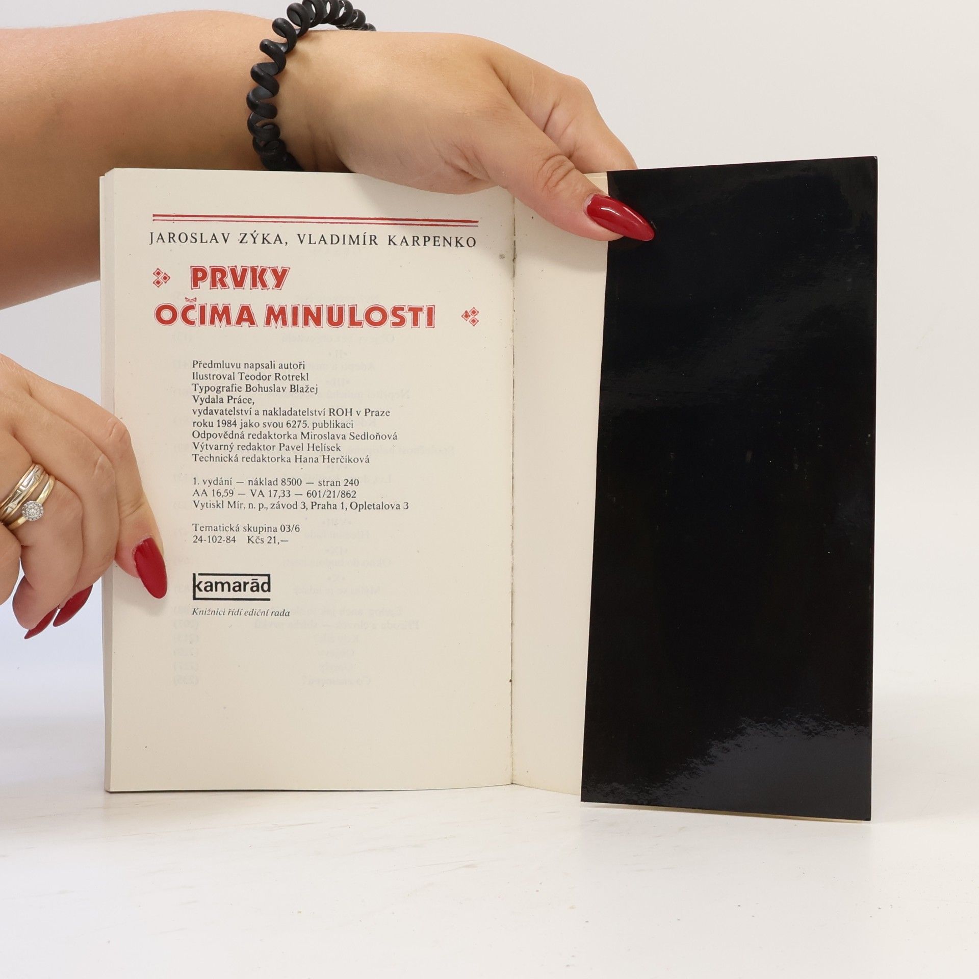 Jaroslav Zýka Prvky očima minulosti
