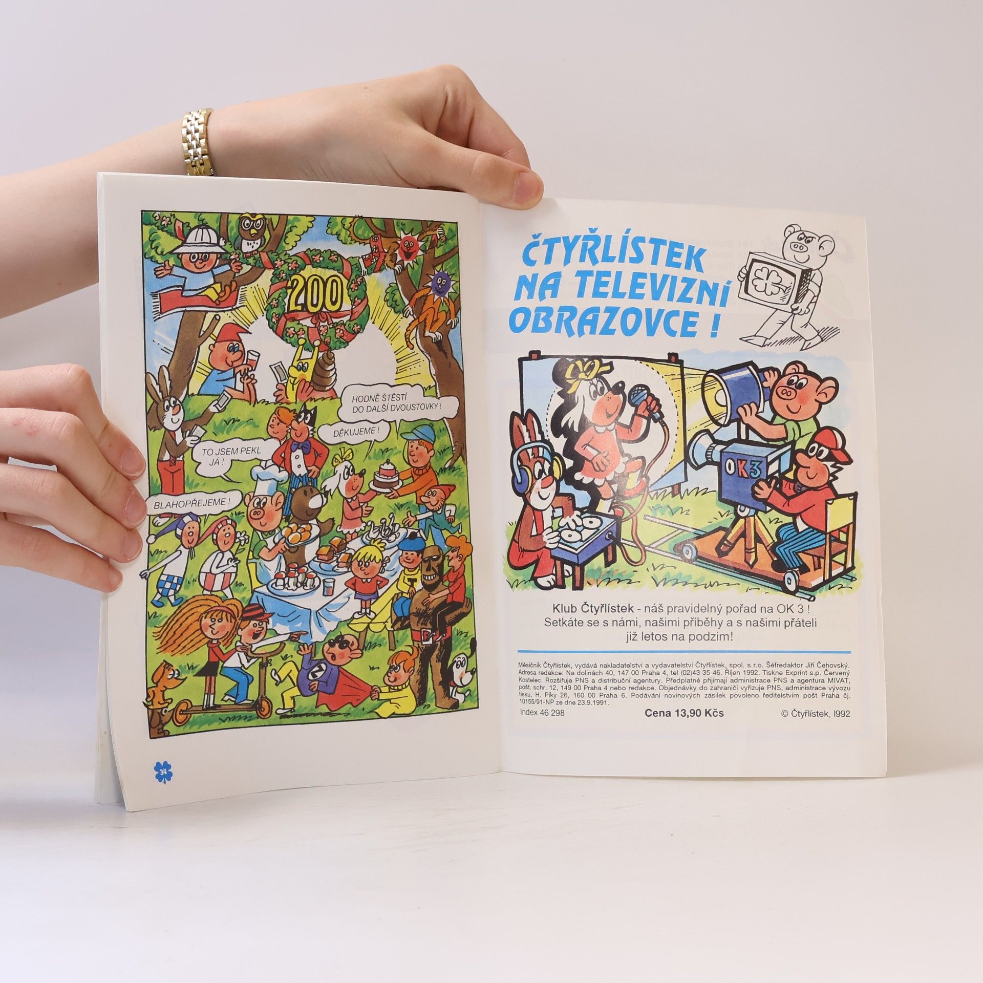 kolektiv Čtyřlístek 200. 10/1992