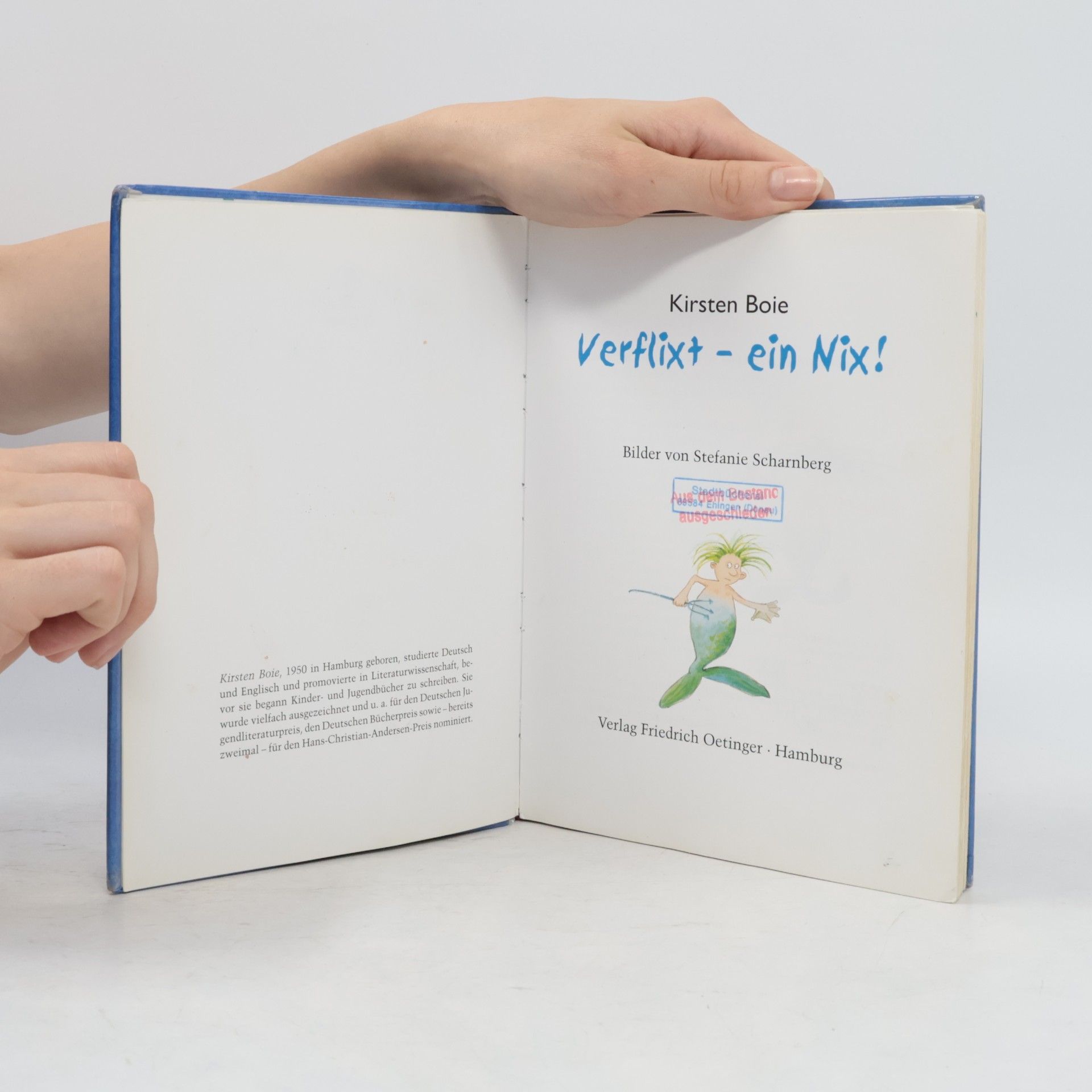 Kirsten Boie Verflixt - ein Nix!