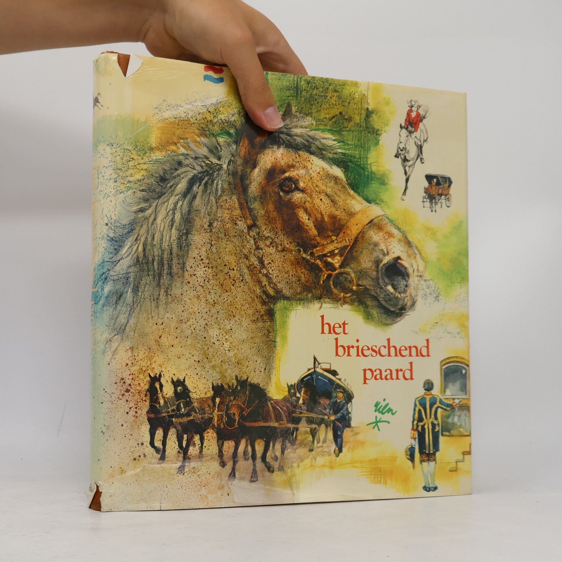 Rien Poortvliet Het brieschend paard