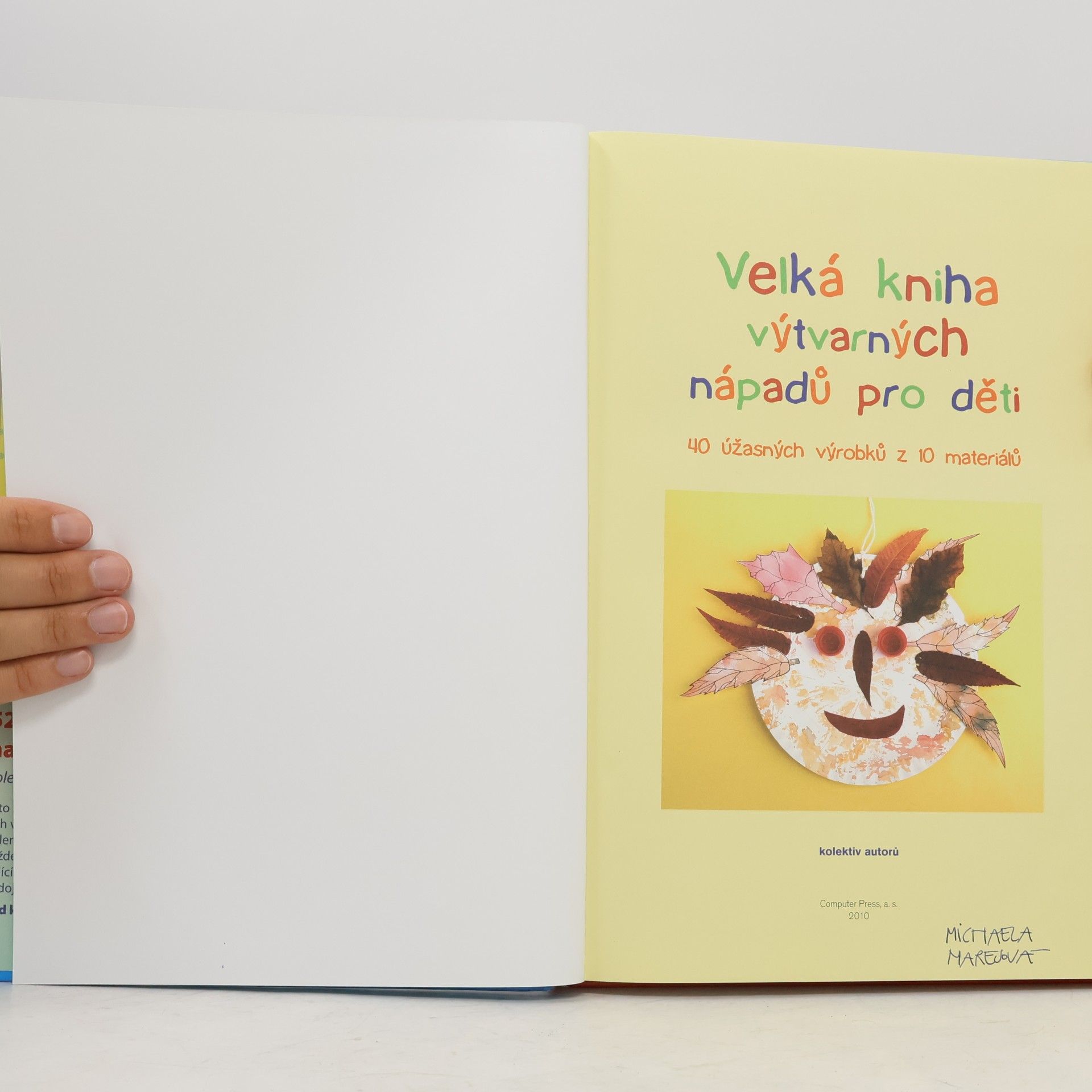 Various authors Velká Kniha výtvarných nápadů pro děti