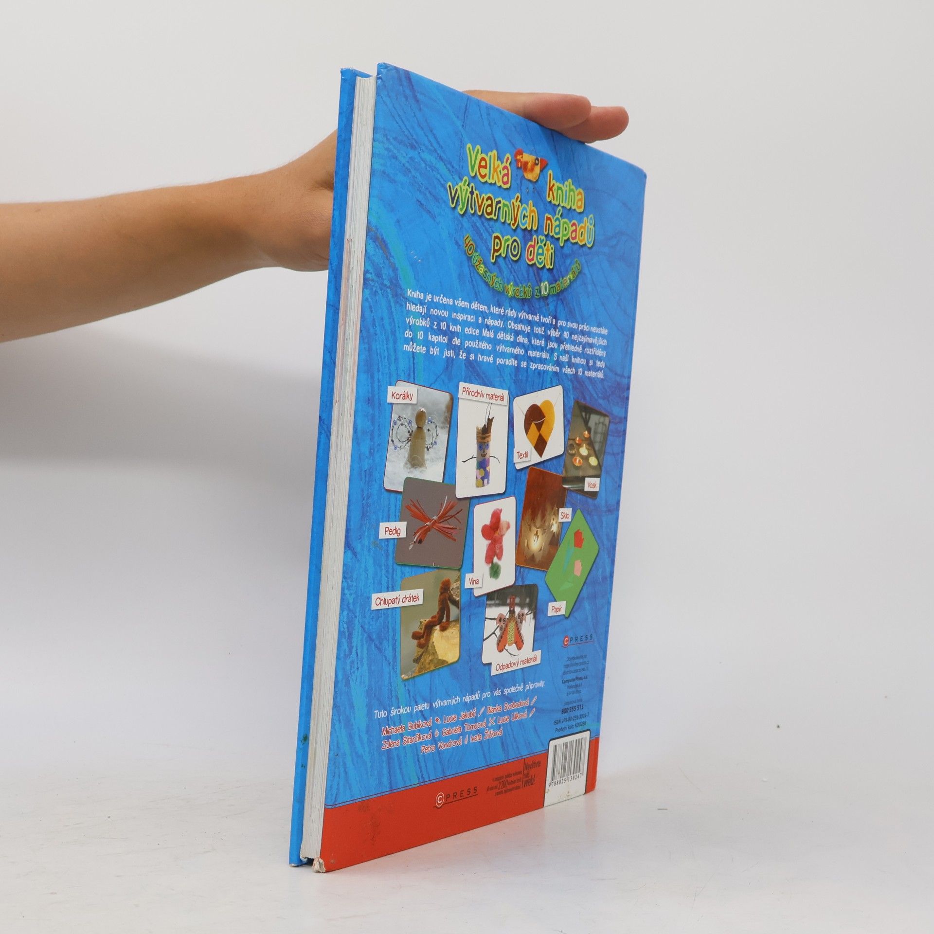 Various authors Velká Kniha výtvarných nápadů pro děti