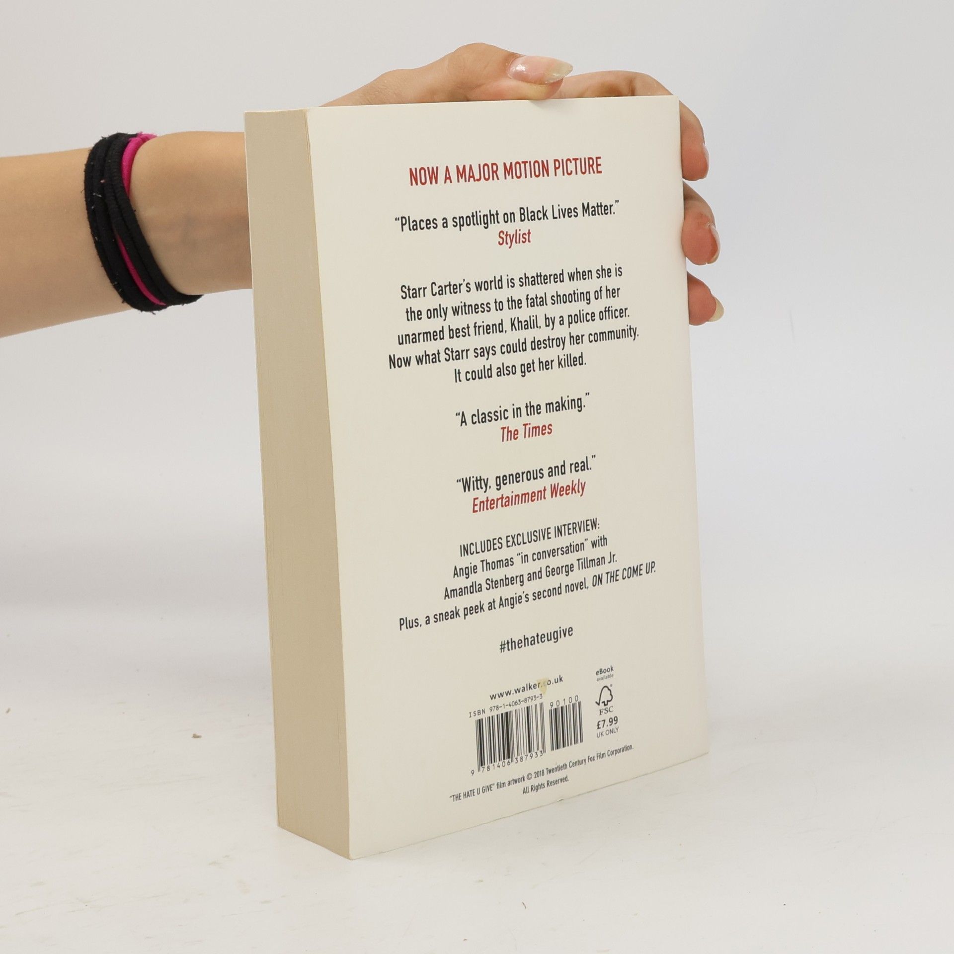 Angie Thomas The Hate U Give