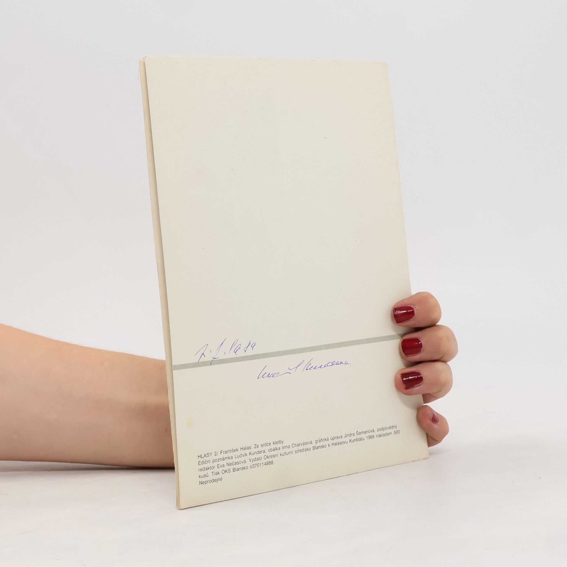 Autorenkollektiv Hlasy. 2, Ze srdce kletby : malý hnědý blok Františka Halase z podzimu 1938