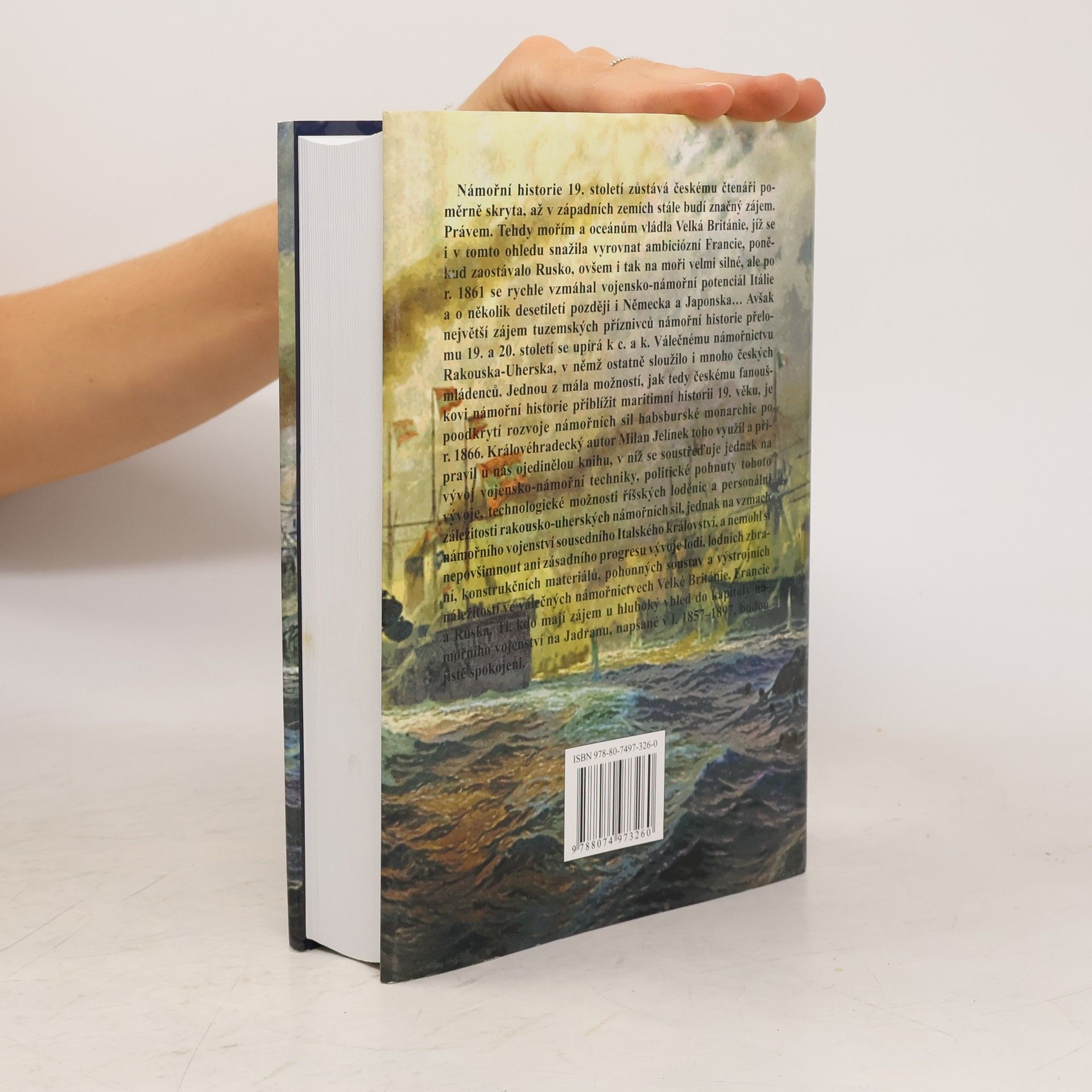 Milan Jelínek Válečné lodě na Jadranu 1857–1897