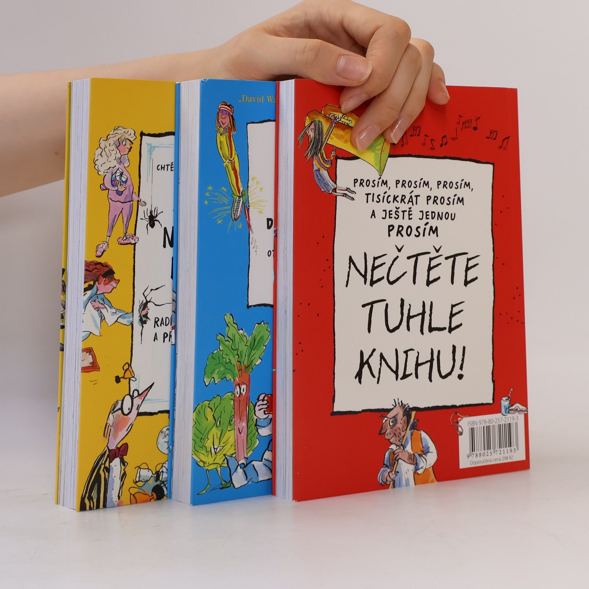 David Walliams Nejhorší děti na světě (1.-3. díl, box)