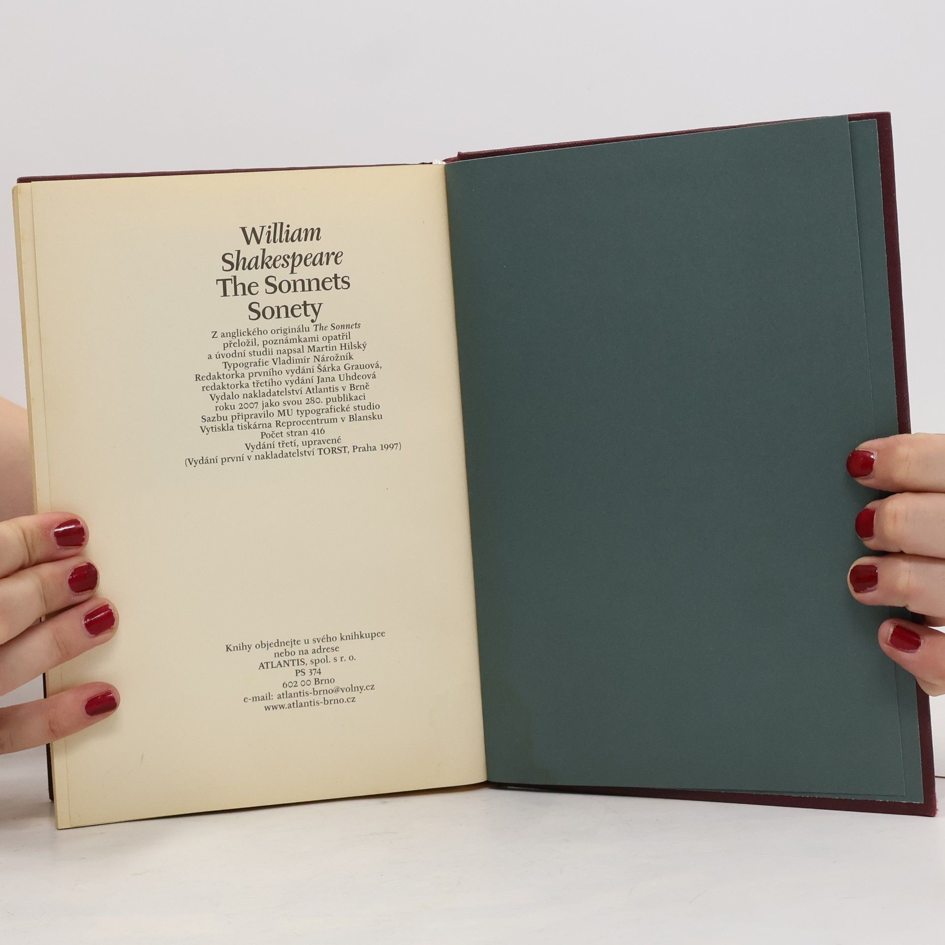 William Shakespeare The Sonnets. Sonety