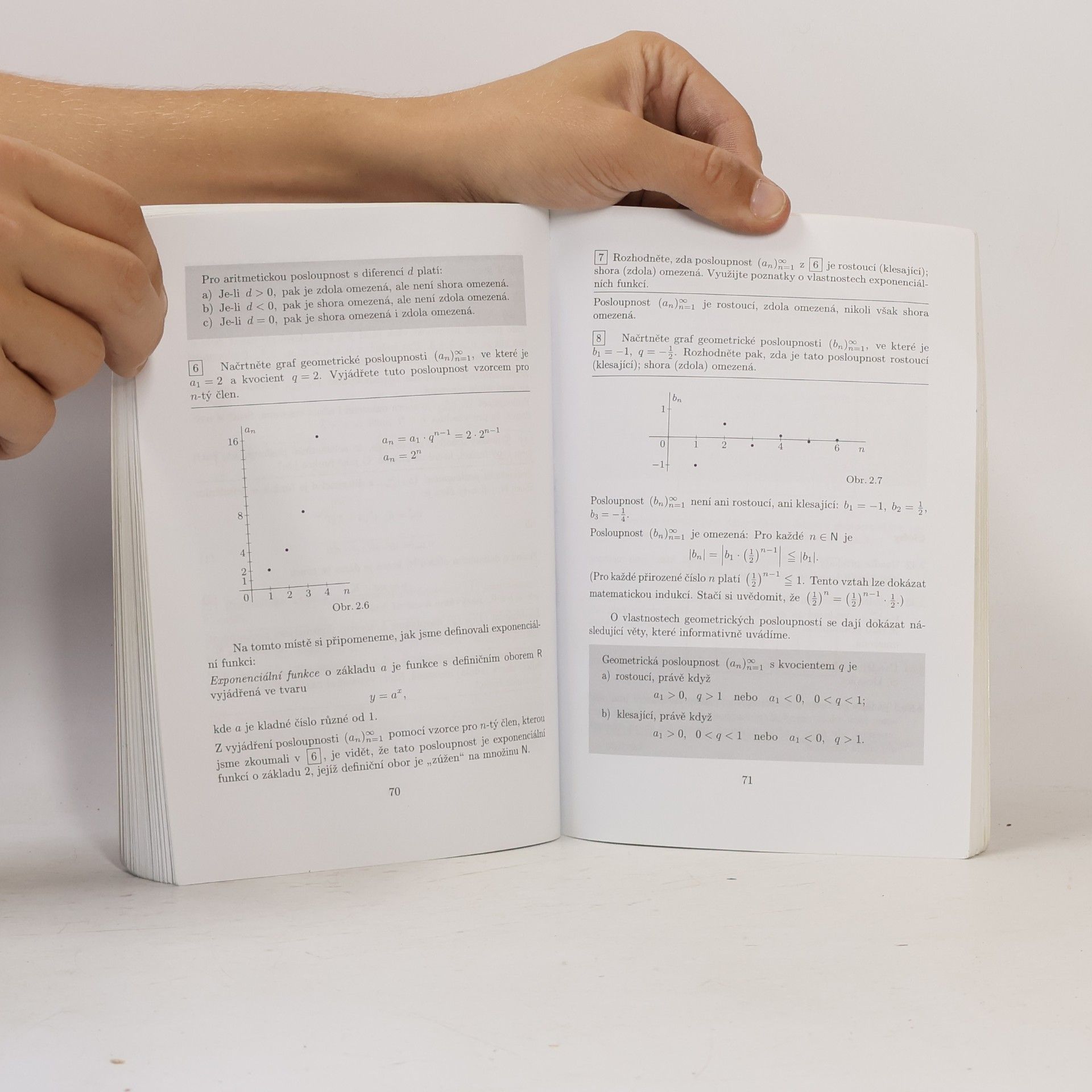 Oldřich Odvárko Matematika pro gymnázia. Posloupnosti a řady