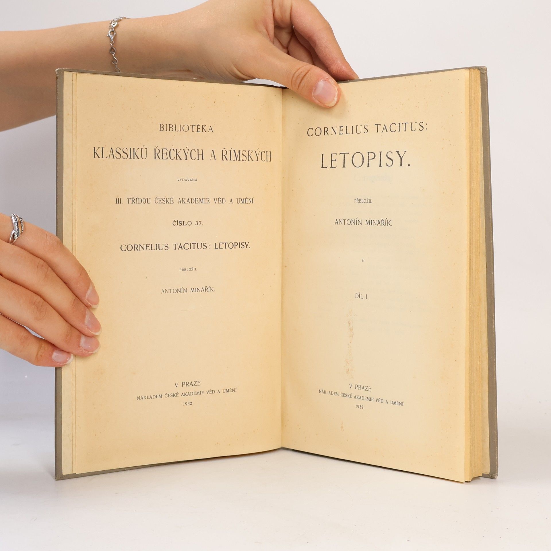 Tacitus Letopisy I.