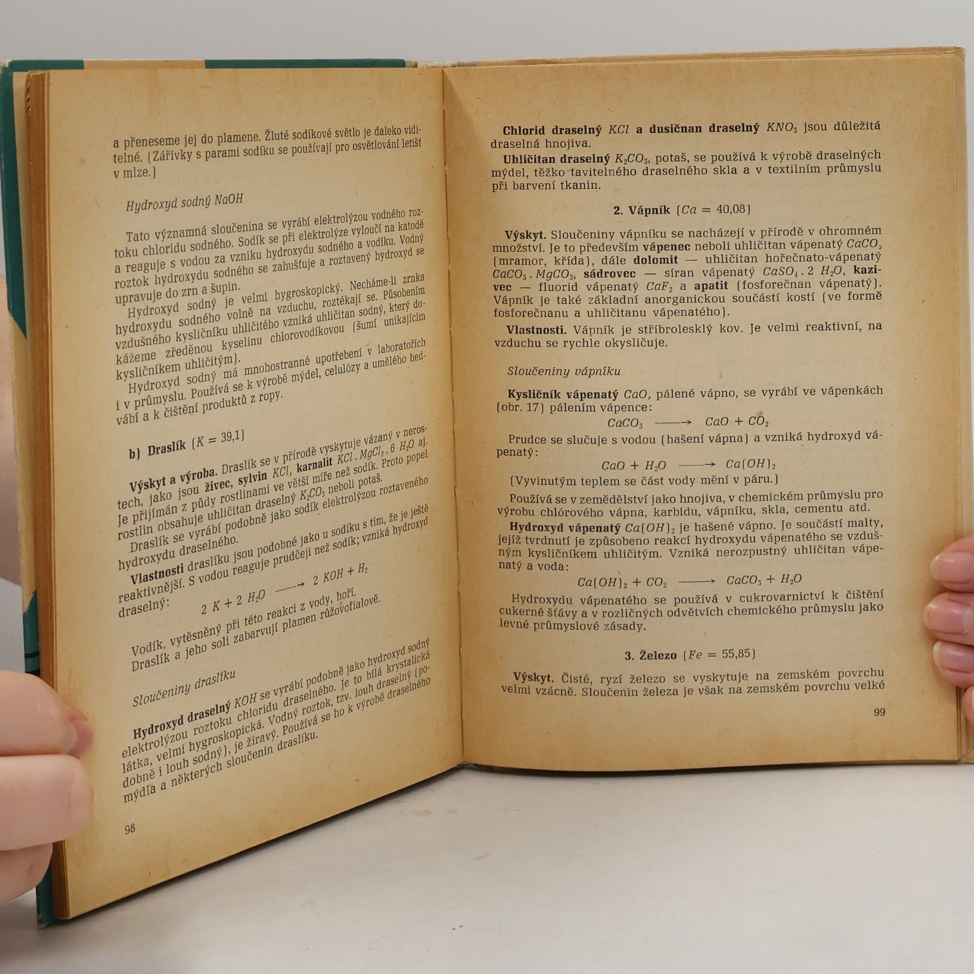 Vladimír Seidl Chemie pro kurs učiva osmileté střední školy