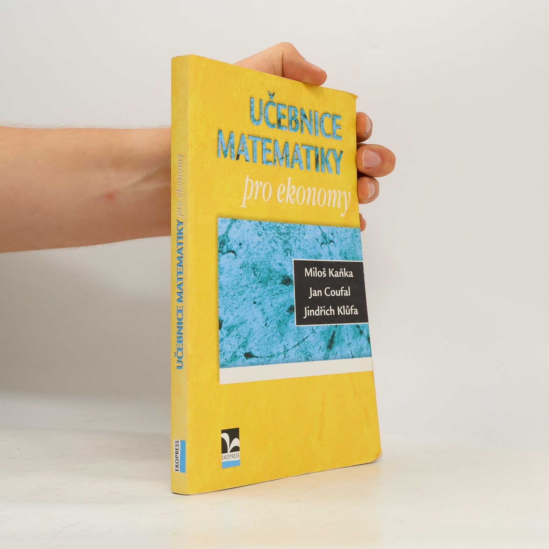 Jindřich Klůfa Učebnice matematiky pro ekonomy