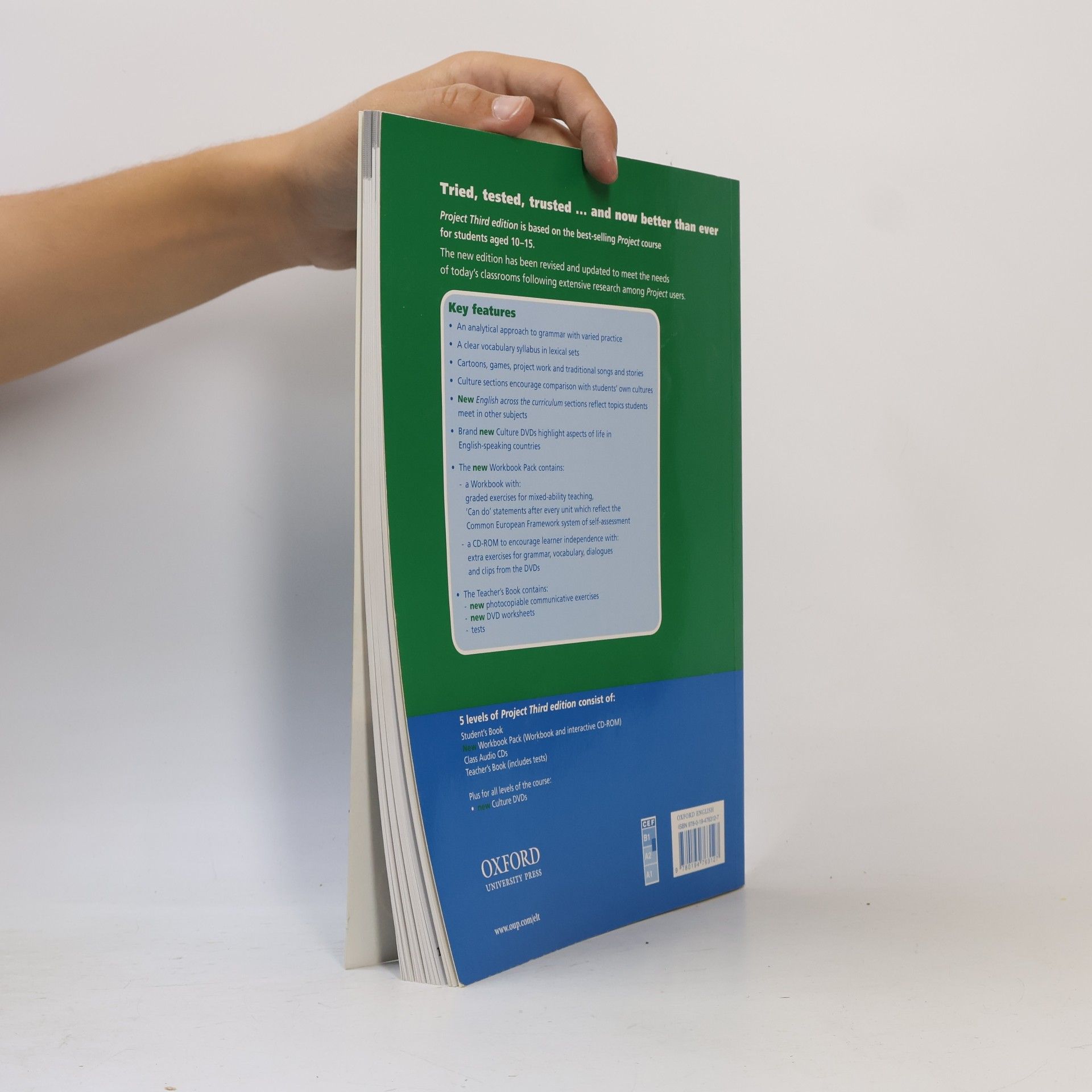 Tom Hutchinson Project 3: Teacher´s Book