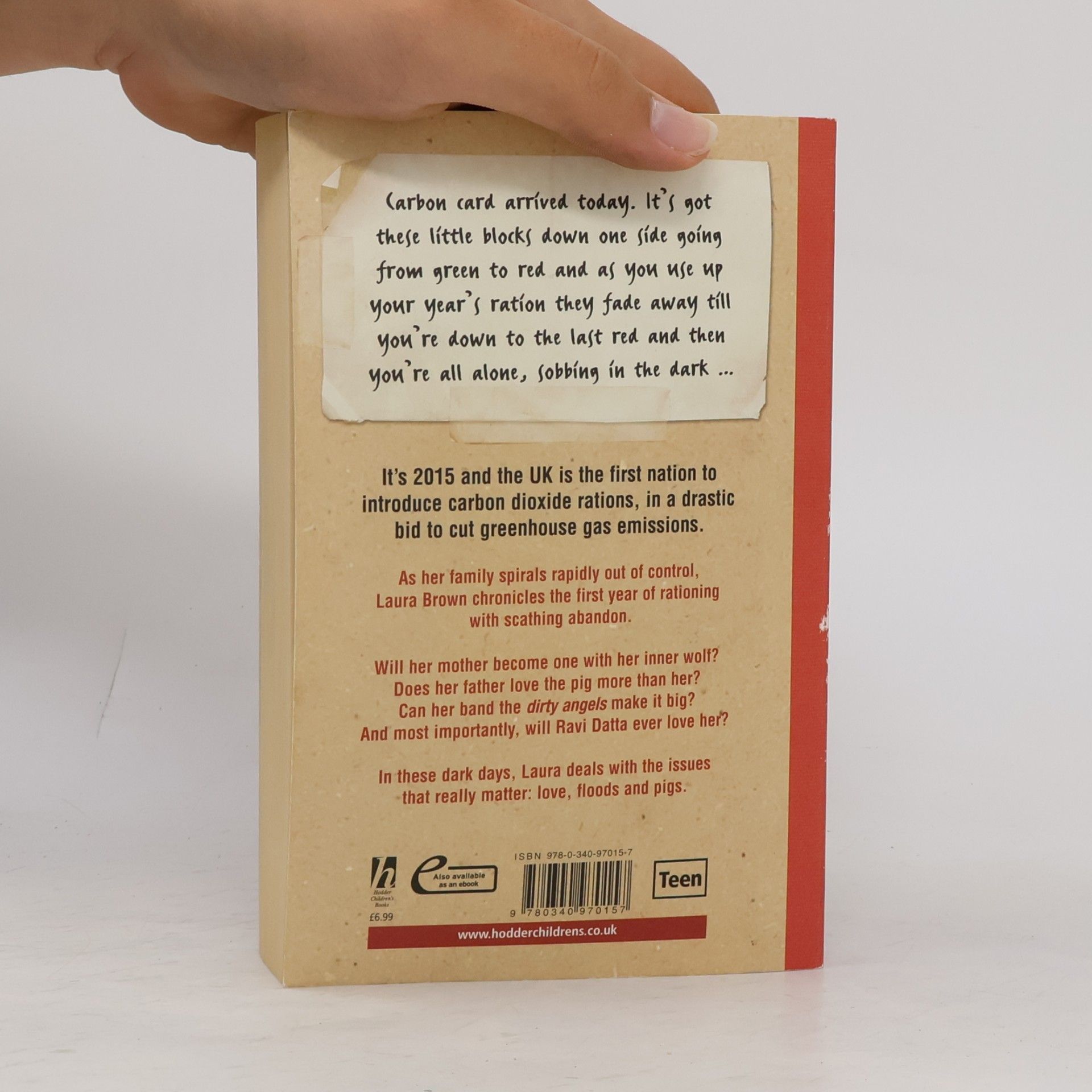 Saci Lloyd The Carbon Diaries 2015