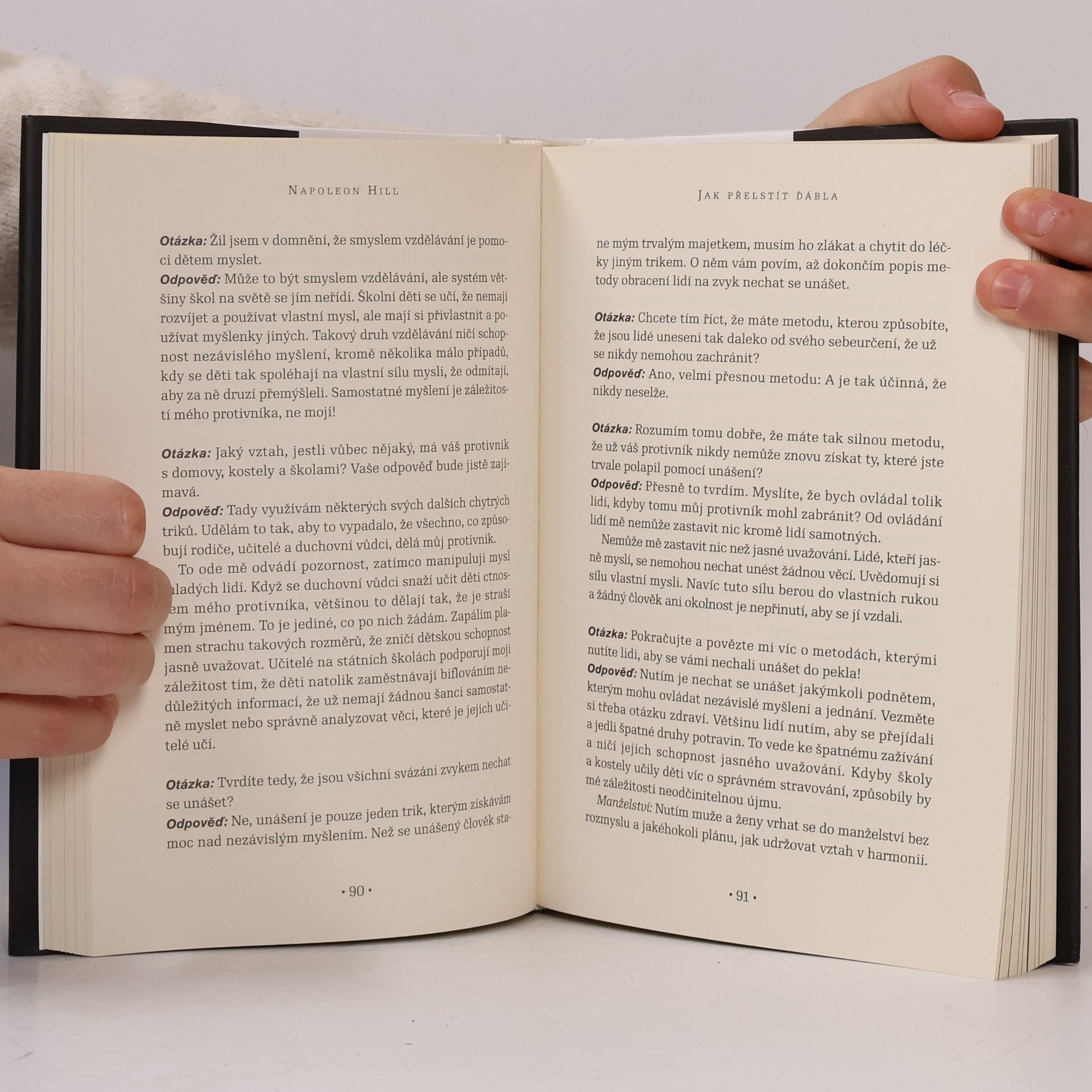 Napoleon Hill Jak přelstít ďábla. Tajemství svobody a úspěchu