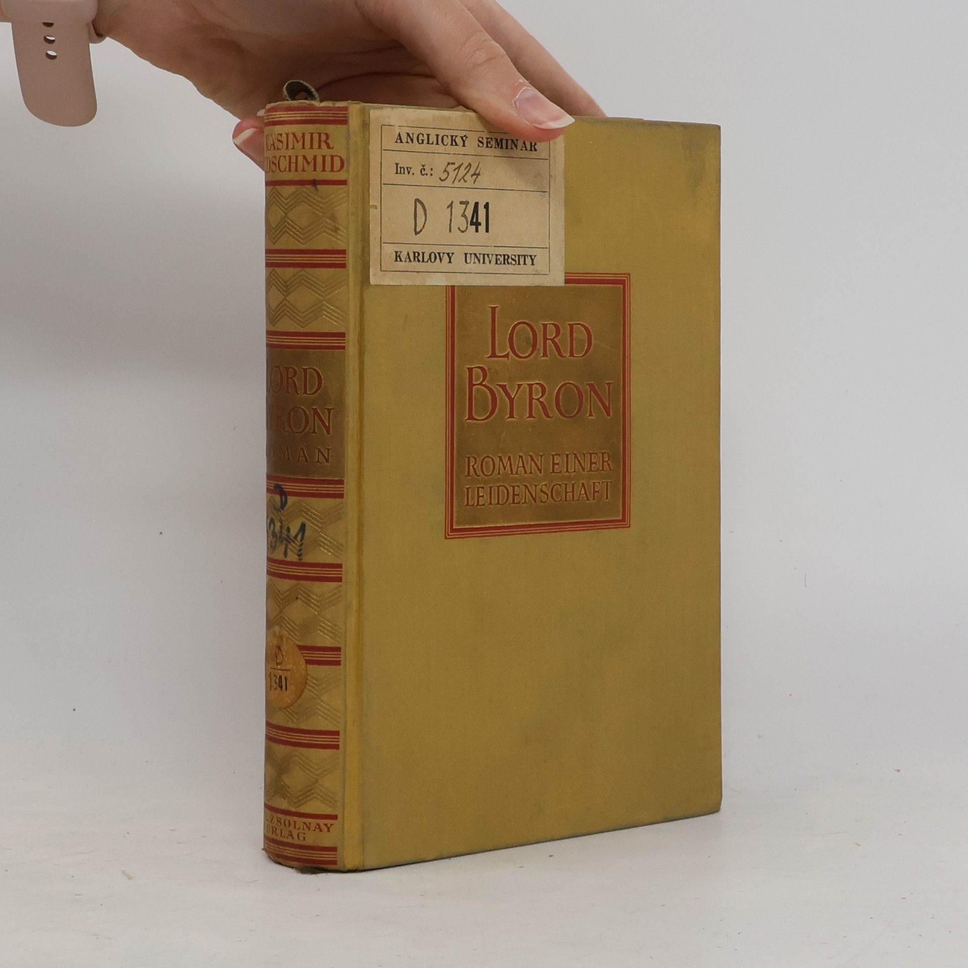 Lord Byron, Roman einer Leidenschaft.