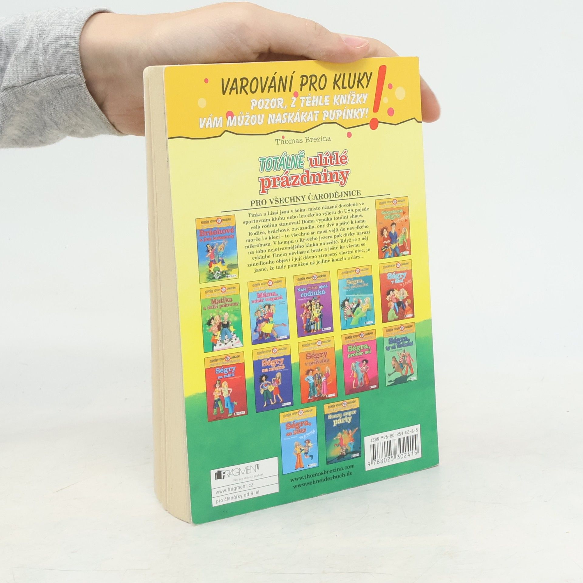 Thomas Brezina Totálně ulítlé prázdniny