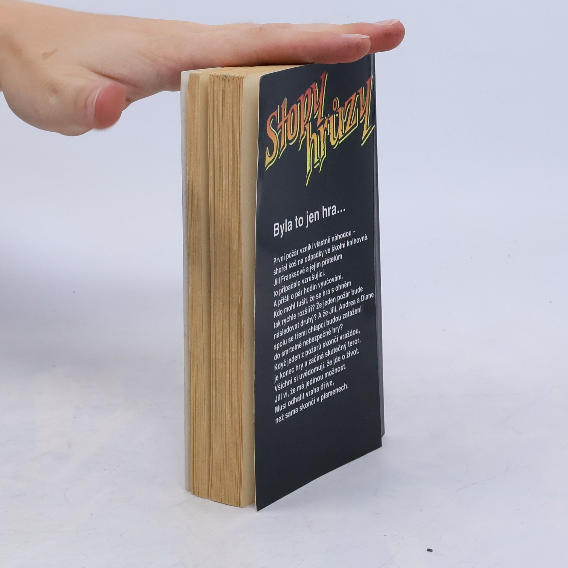 R. L. Stine Stopy hrůzy 24. Hra s ohněm