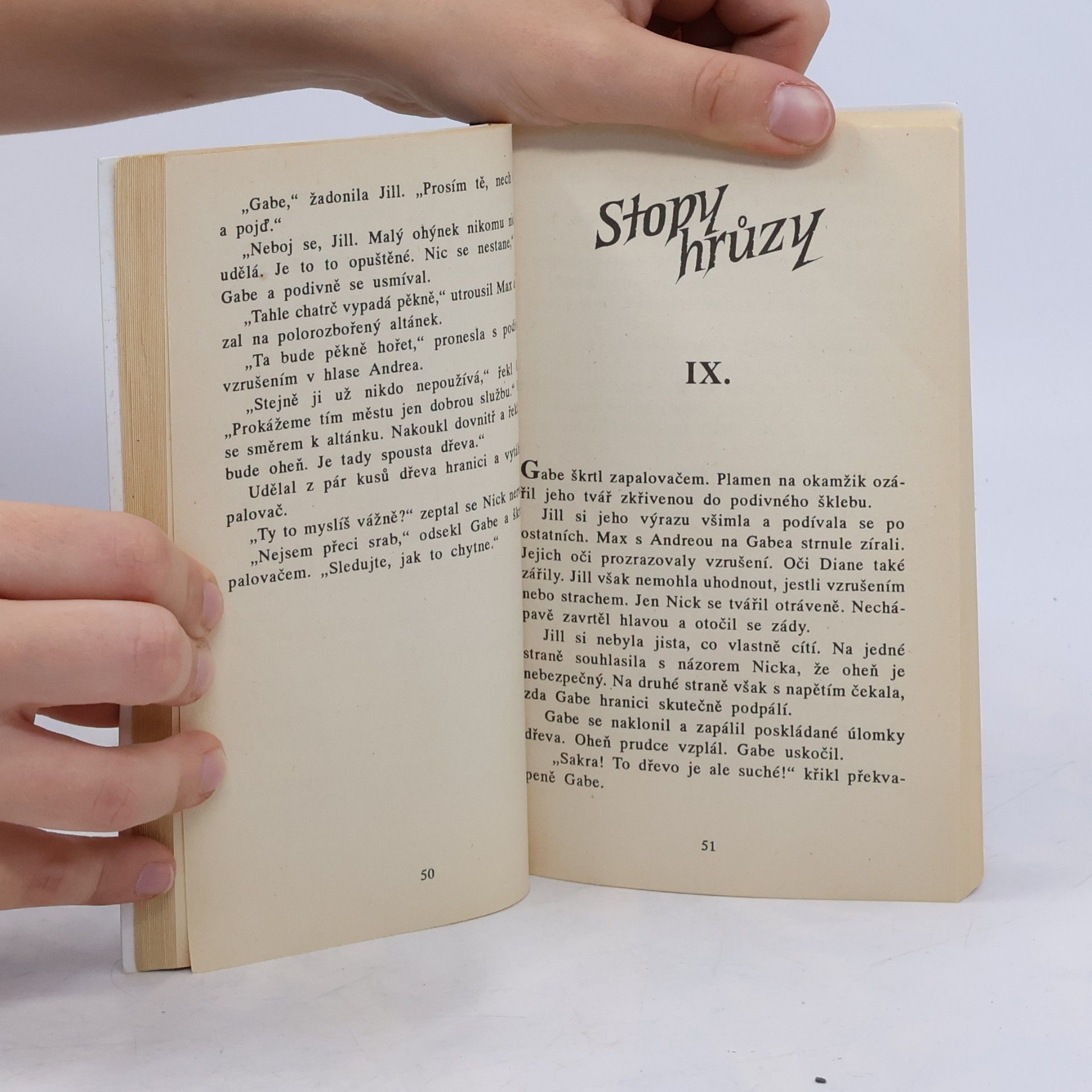 R. L. Stine Stopy hrůzy 24. Hra s ohněm
