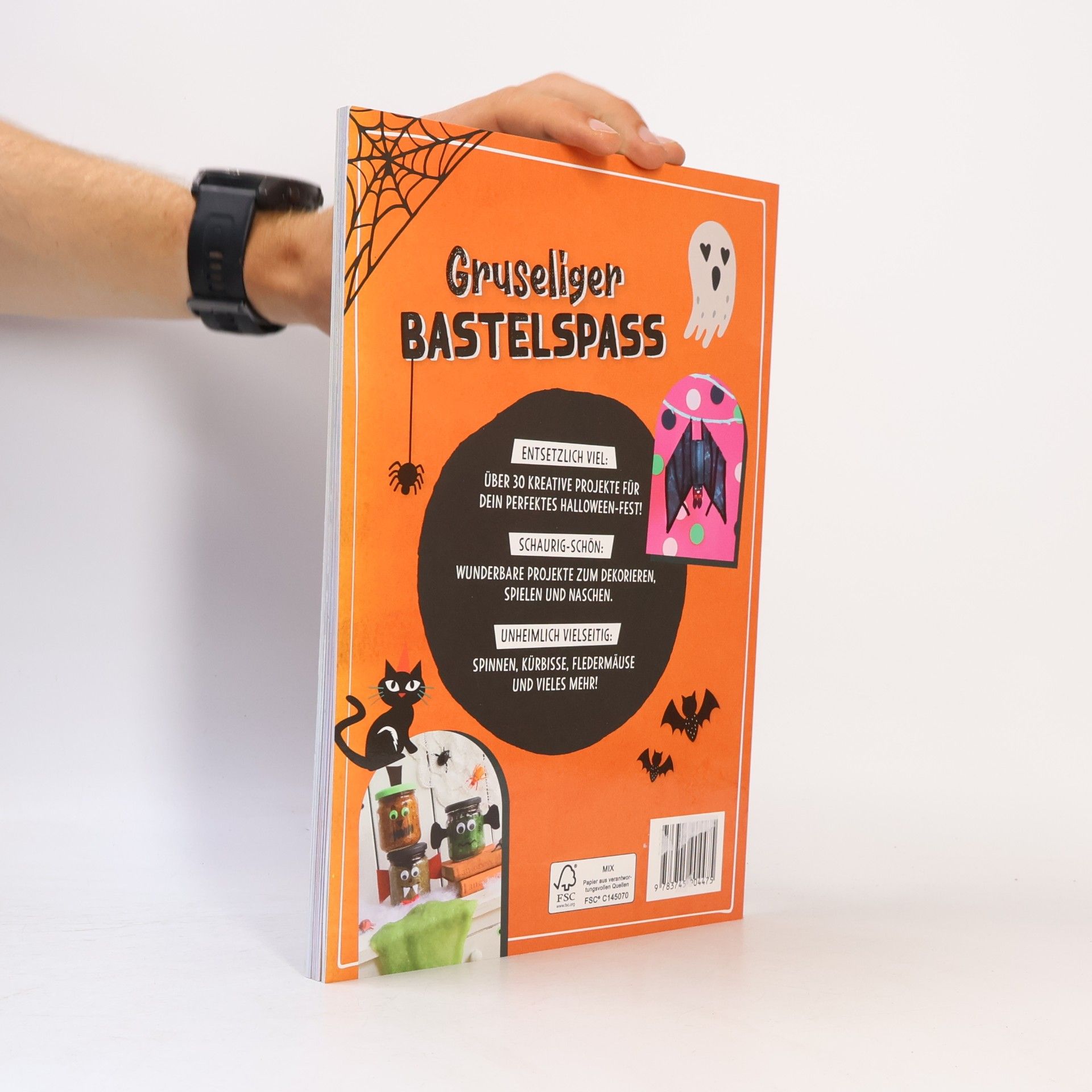 Various authors Mein gruseliges Halloween Bastelbuch
