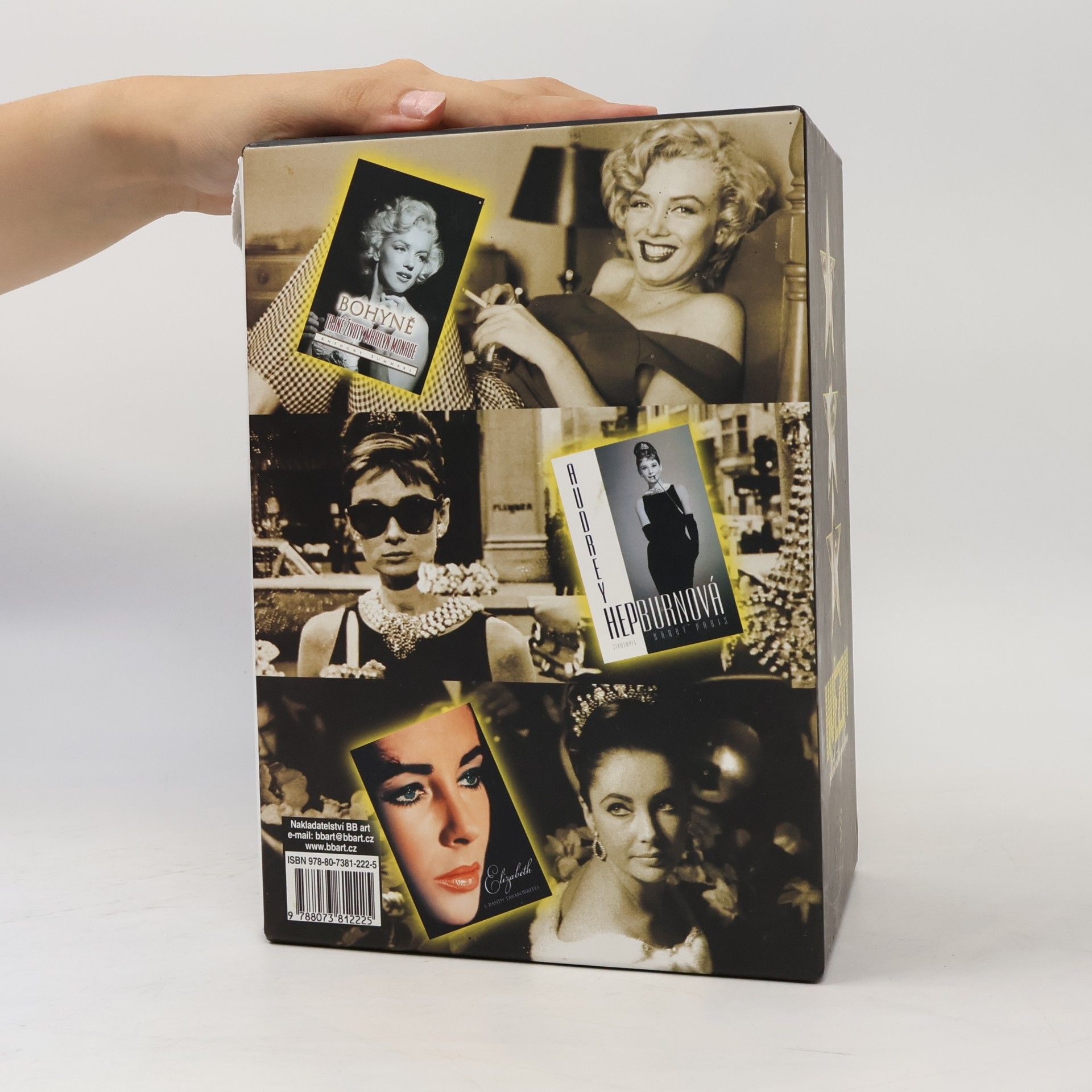 J. Randy Taraborrelli Hvězdy stŕíbrného plátna: Marilyn Monroe, Audrey Hepburn, Elizabeth Taylor