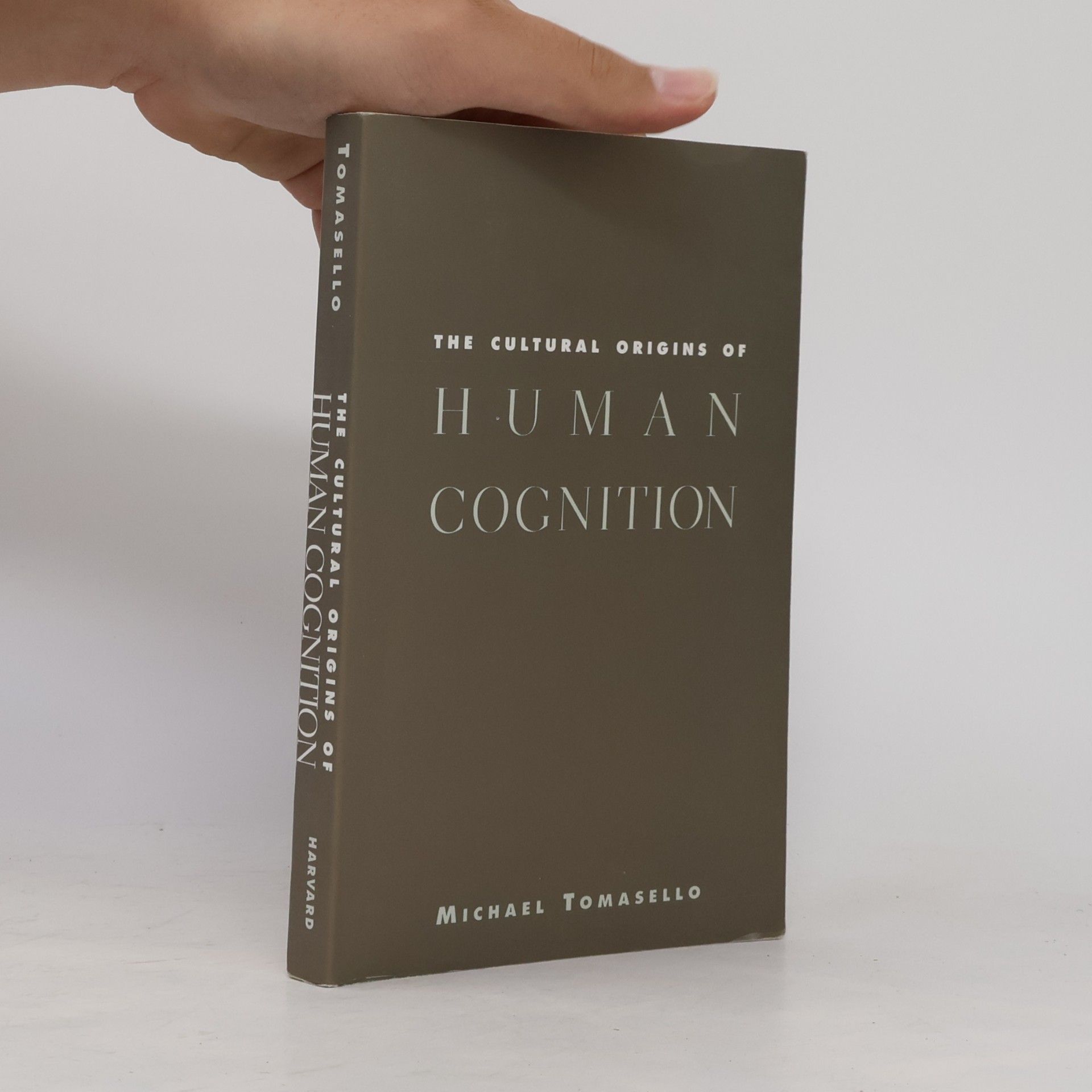 Michael Tomasello The Cultural Origins of Human Cognition