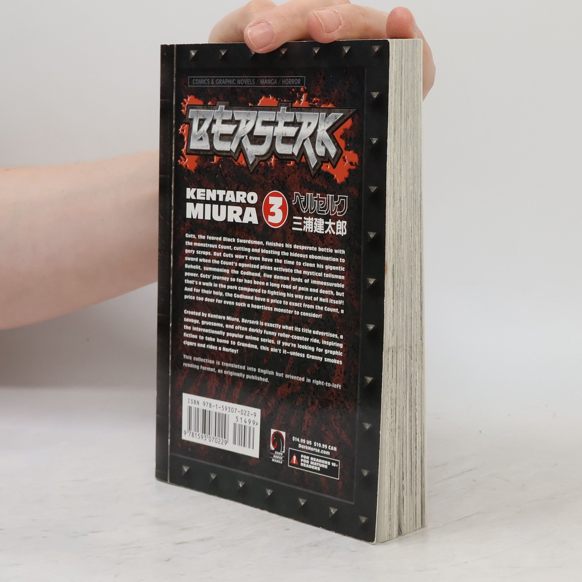Kentaró Miura Berserk 3