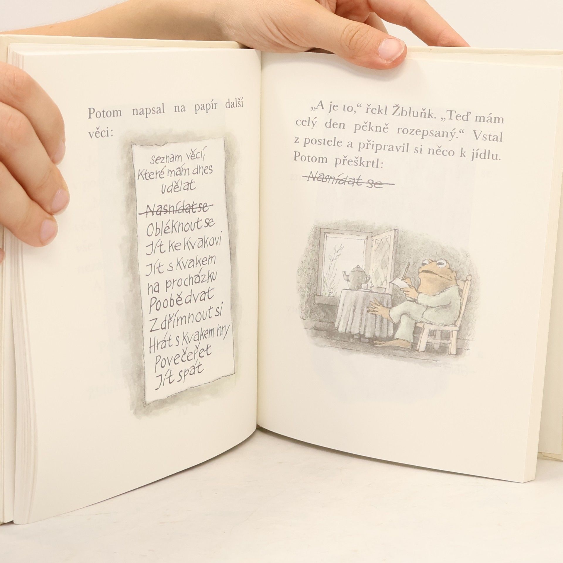 Arnold Lobel Kvak a Žbluňk jsou kamarádi