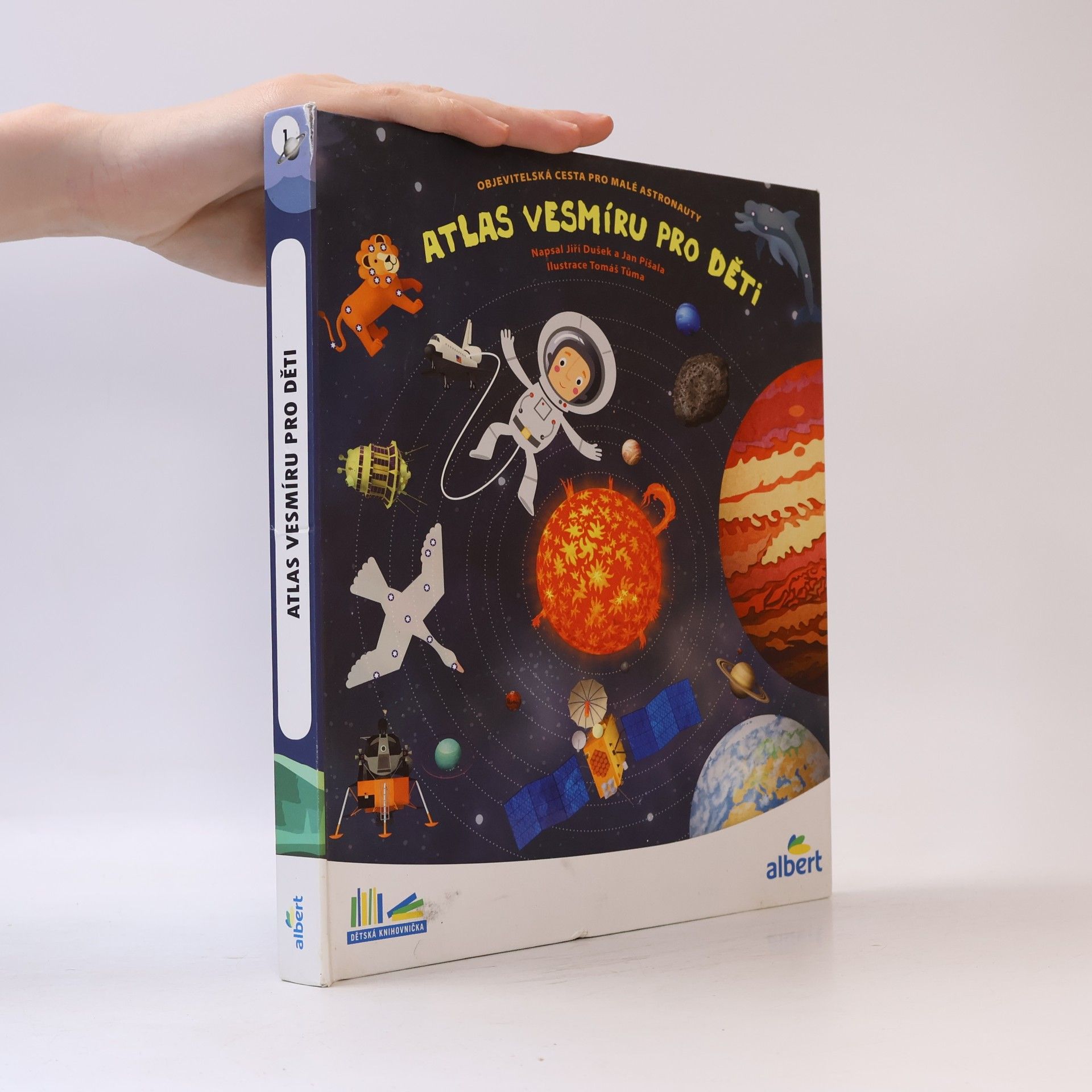 Jiří Dušek Atlas vesmíru pro děti