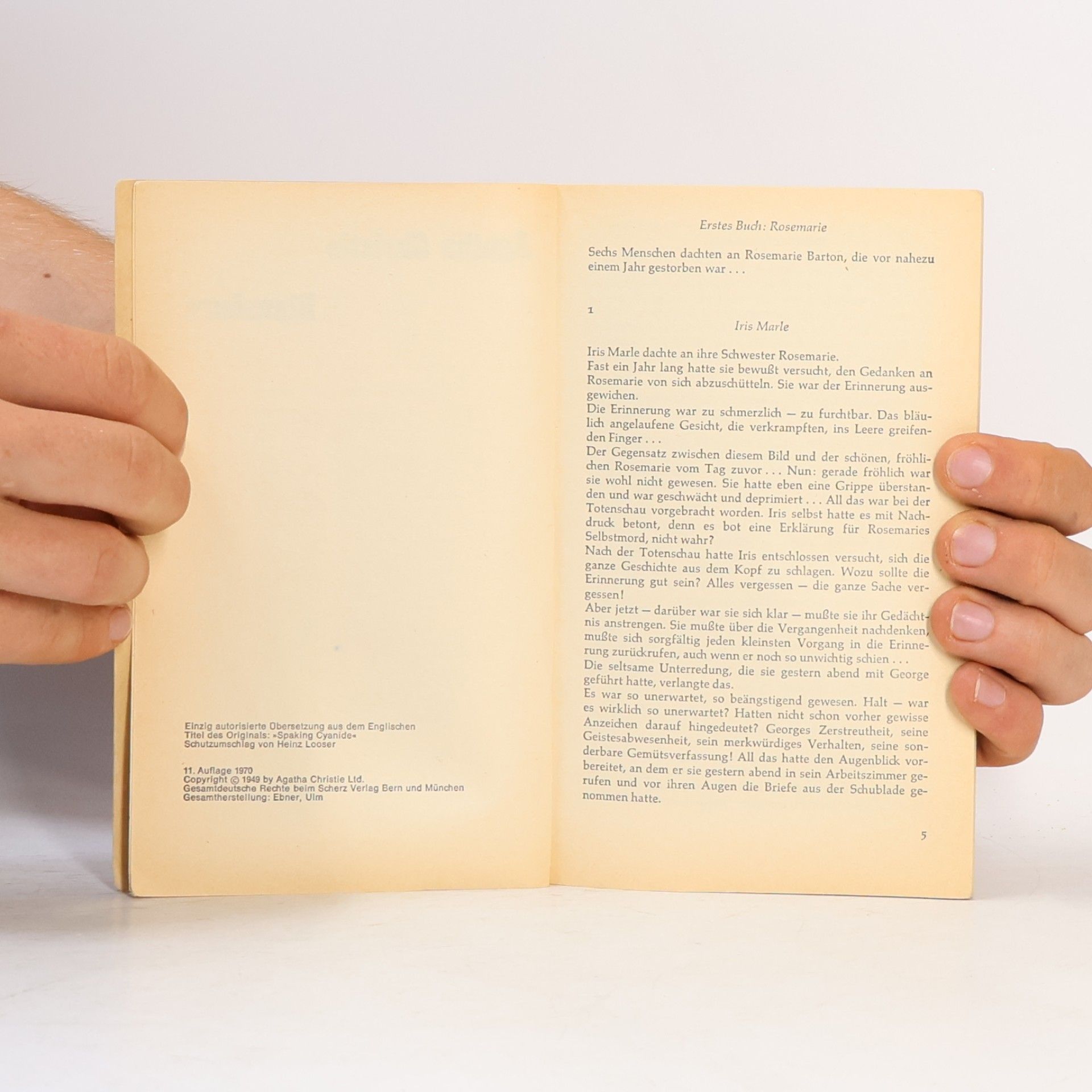Agatha Christie Blausäure
