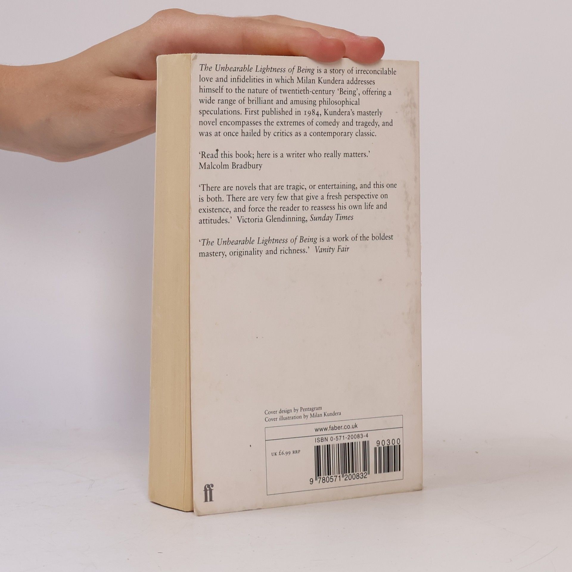Milan Kundera The Unbearable Lightness of Being