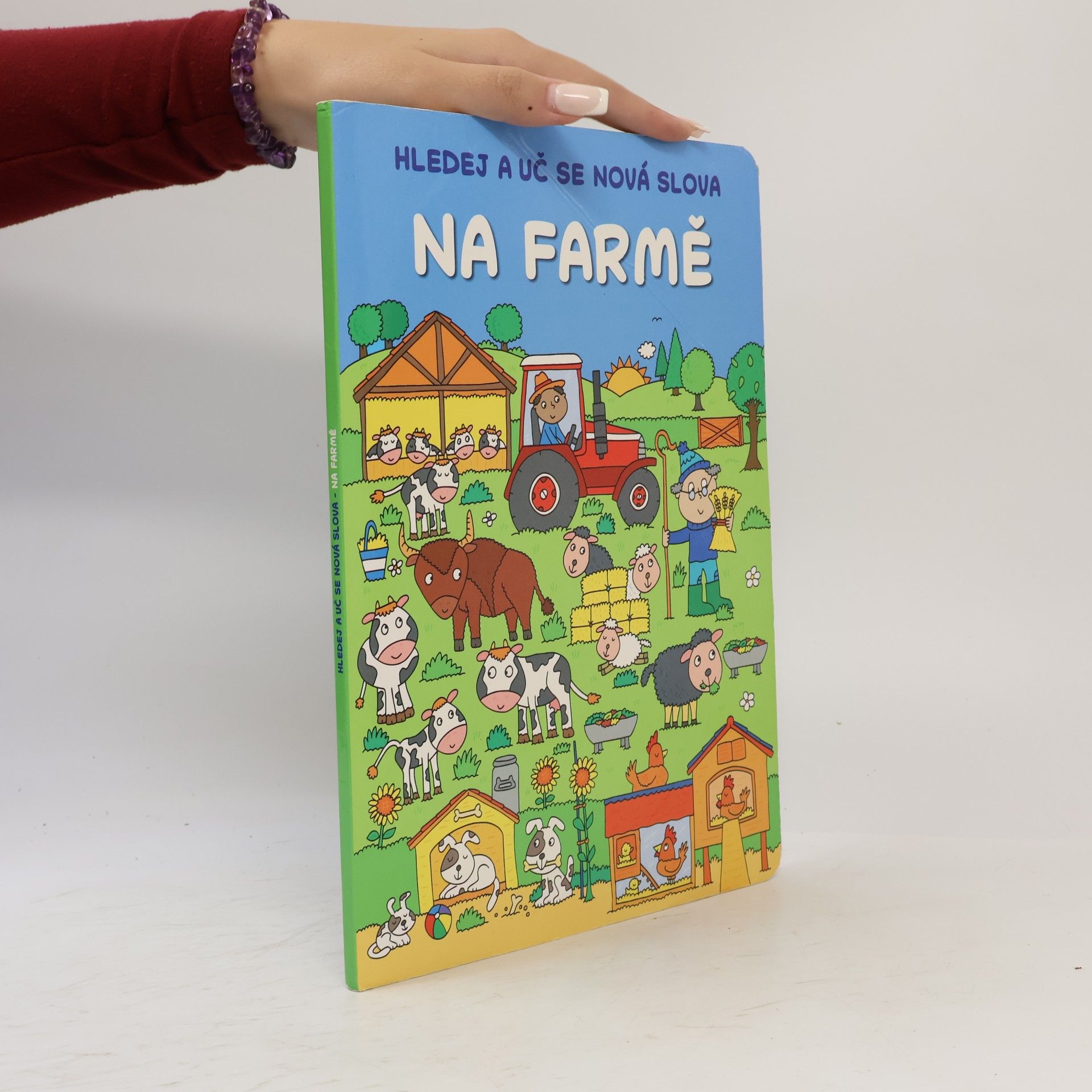 Autorenkollektiv Hledej a uč se nová slova: Na farmě