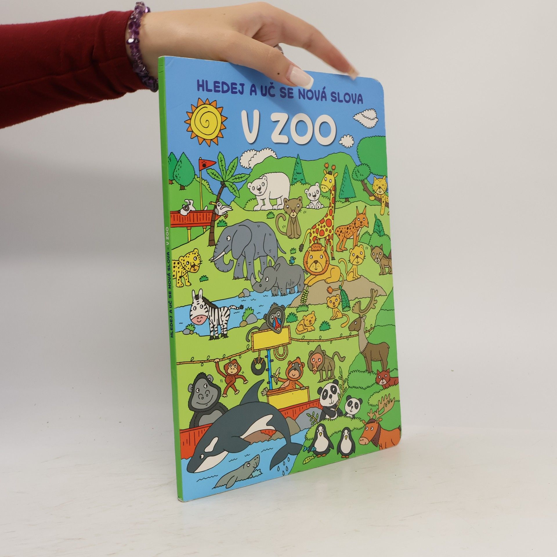 Collectif d'auteurs Hledej a uč se nová slova: V zoo