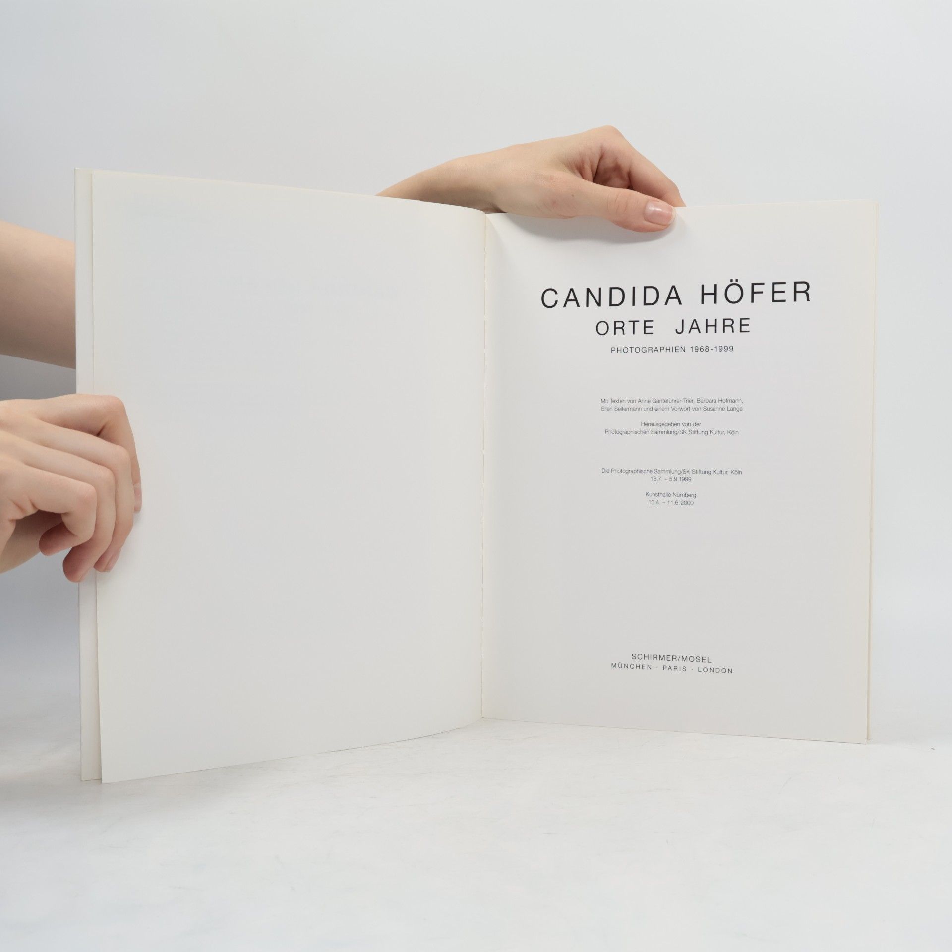 Candida Höfer Candida Höfer, Orte Jahre