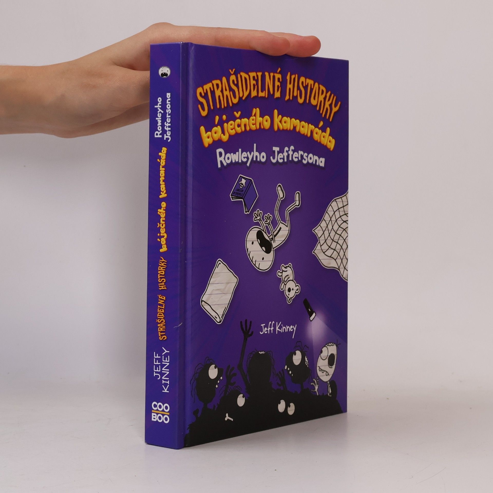Jeff Kinney Strašidelné historky báječného kamaráda Rowleyho Jeffersona