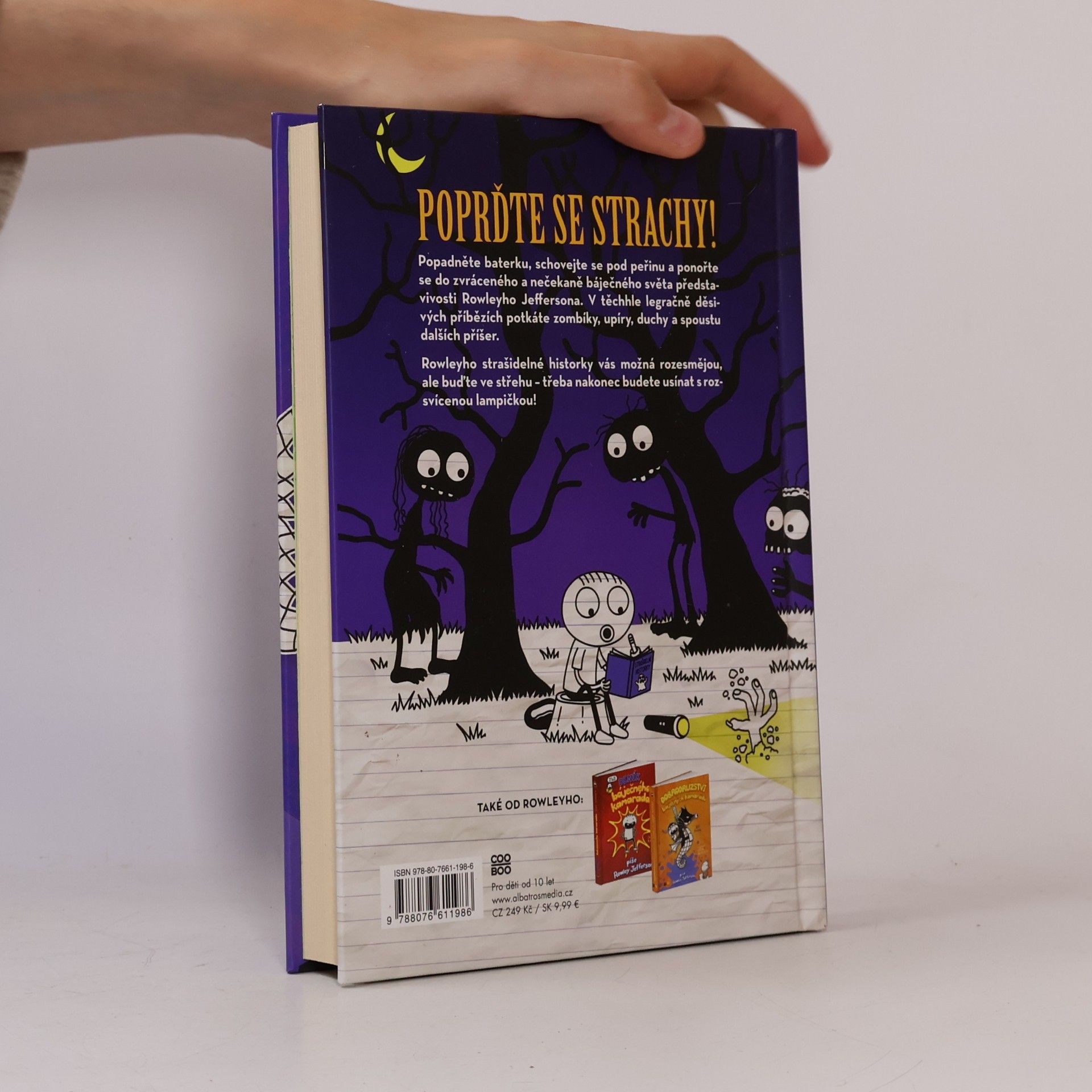Jeff Kinney Strašidelné historky báječného kamaráda Rowleyho Jeffersona