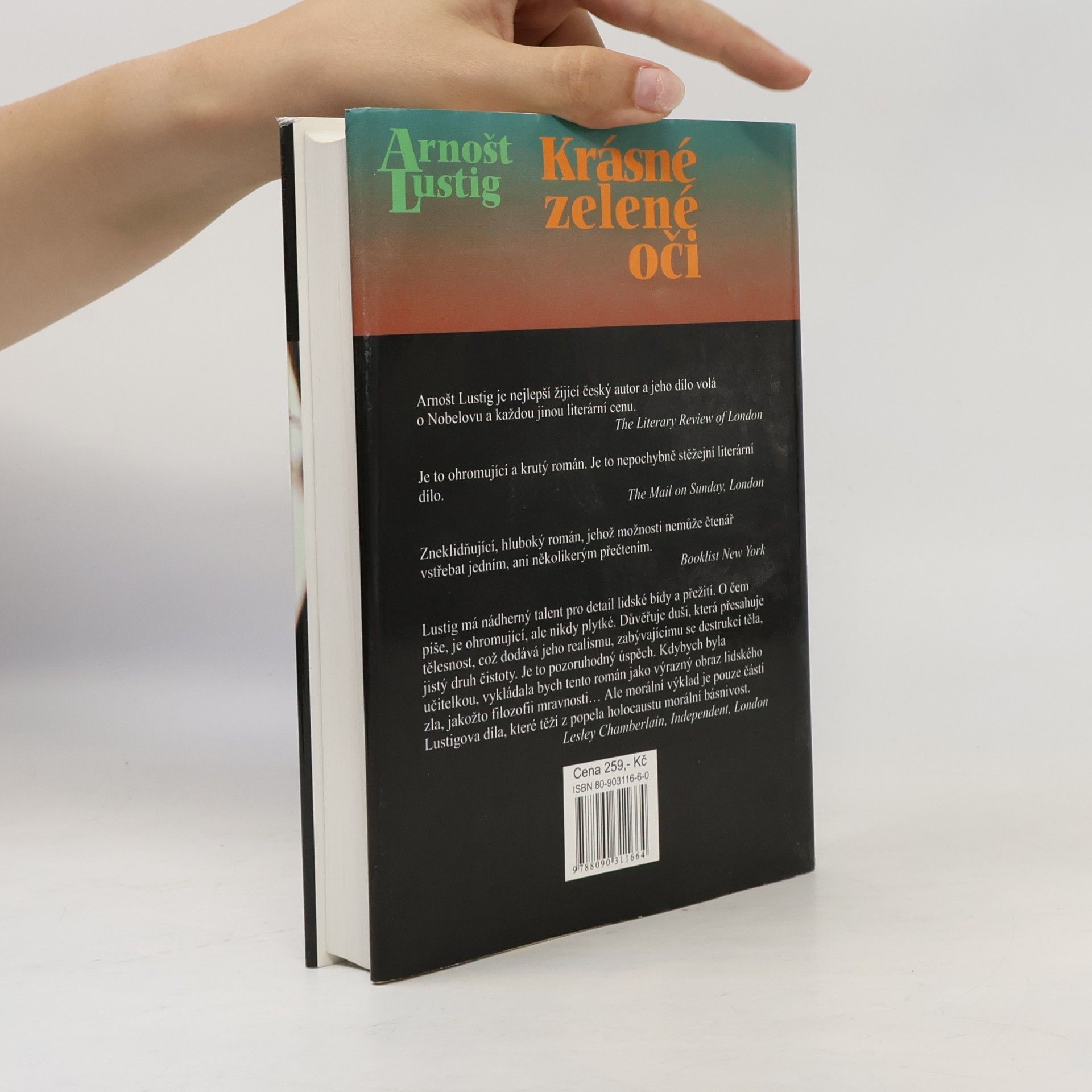 Arnošt Lustig Krásné zelené oči