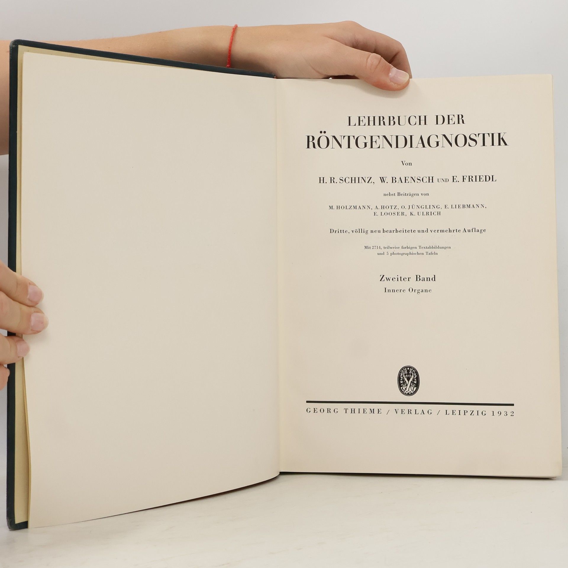 Autorenkollektiv Lehrbuch der Röntgendiagnostik II. Innere Organe