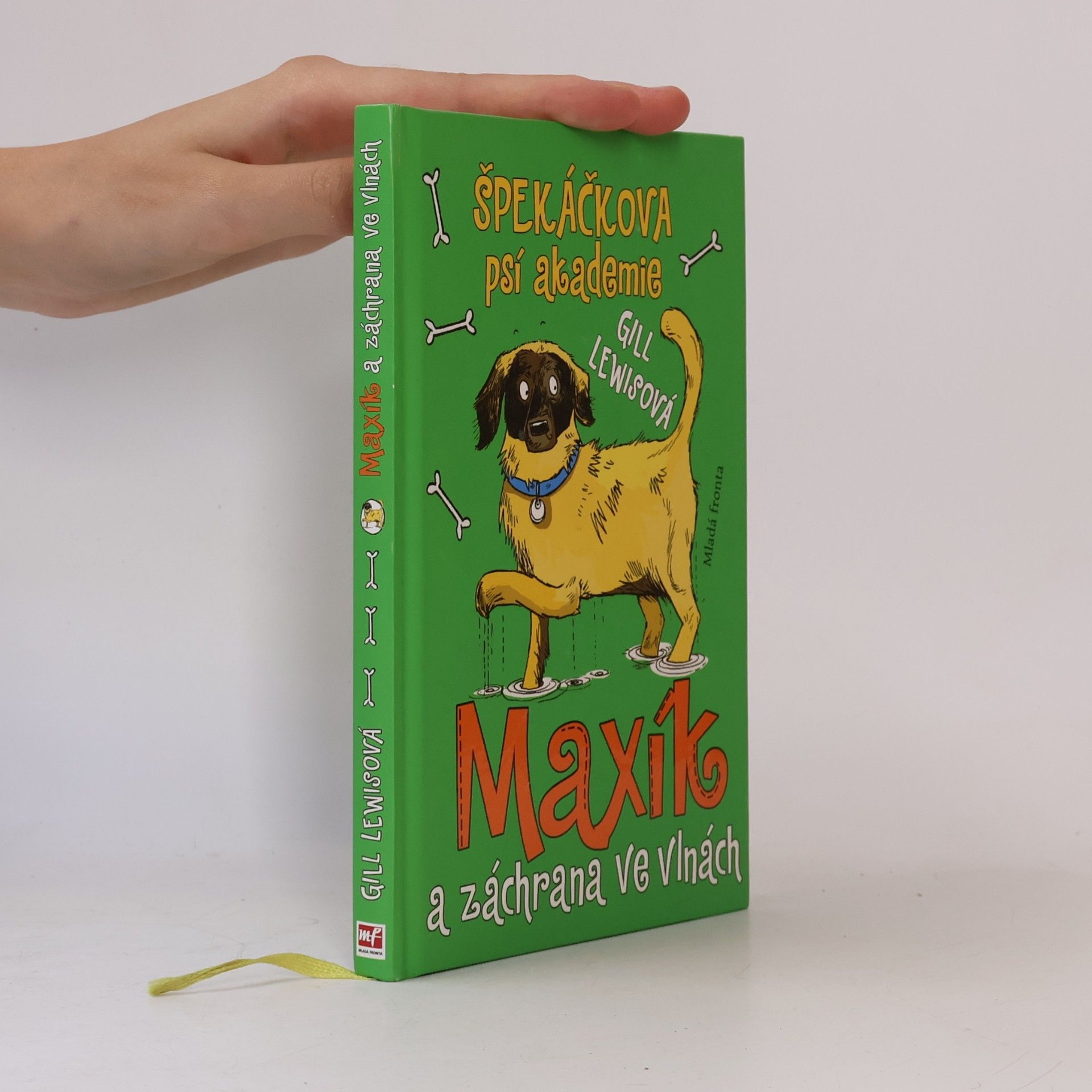 Gill Lewis Maxík a záchrana ve vlnách. Špekáčkova psí akademie 4