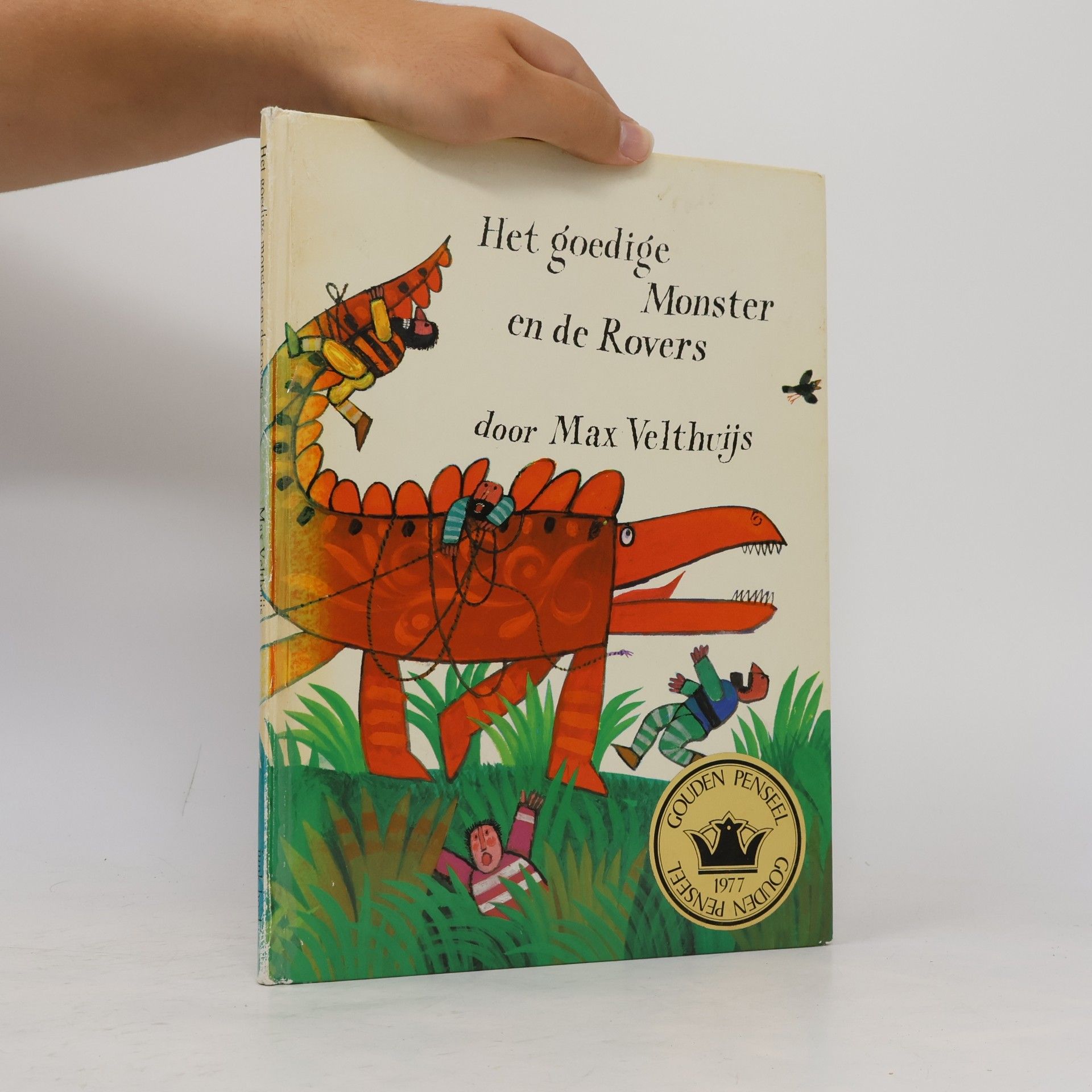 Max Velthuijs Vier Windstreken prentenboek: Het goedige monster en de rovers