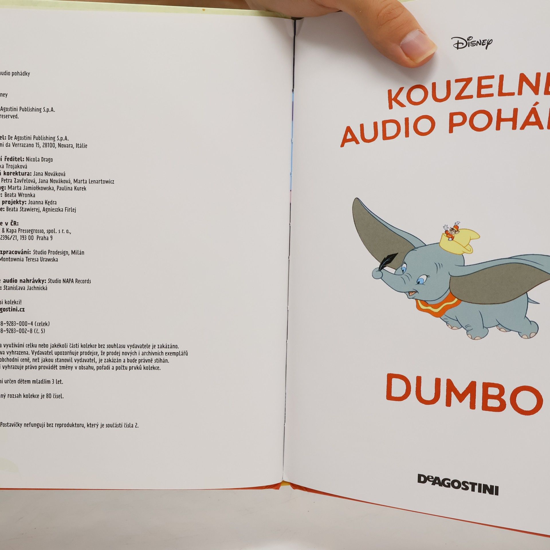 Autorenkollektiv Kouzelné audio pohádky 5. Dumbo