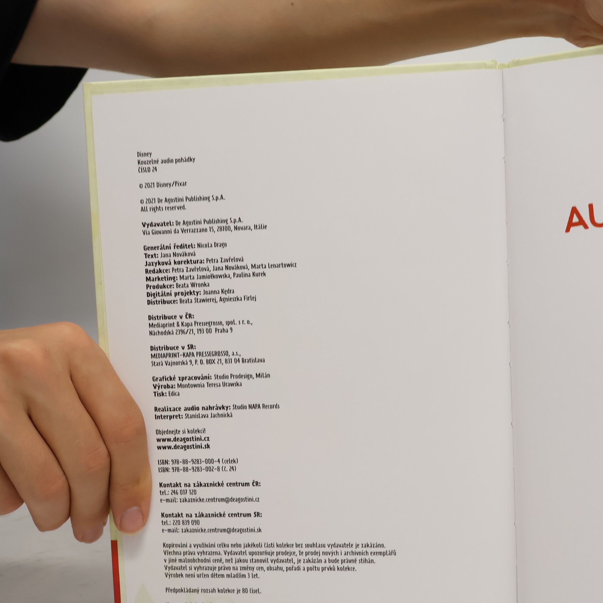 Walt Disney Kouzelné audio pohádky 24. Úžasňákovi