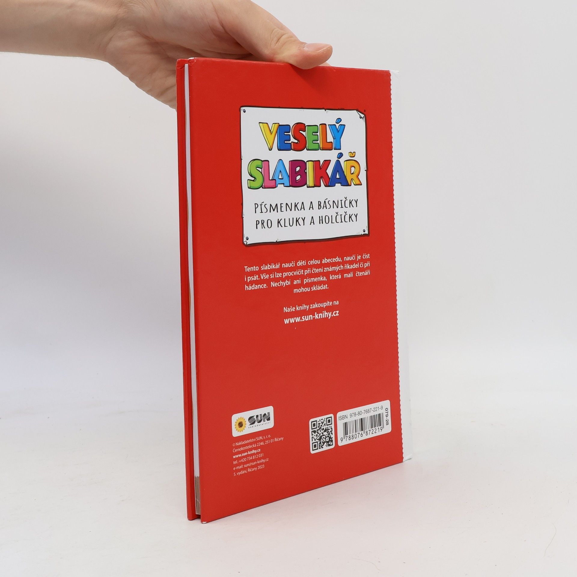 Autorenkollektiv Veselý slabikář - Písmenka a básničky pro kluky a holčičky