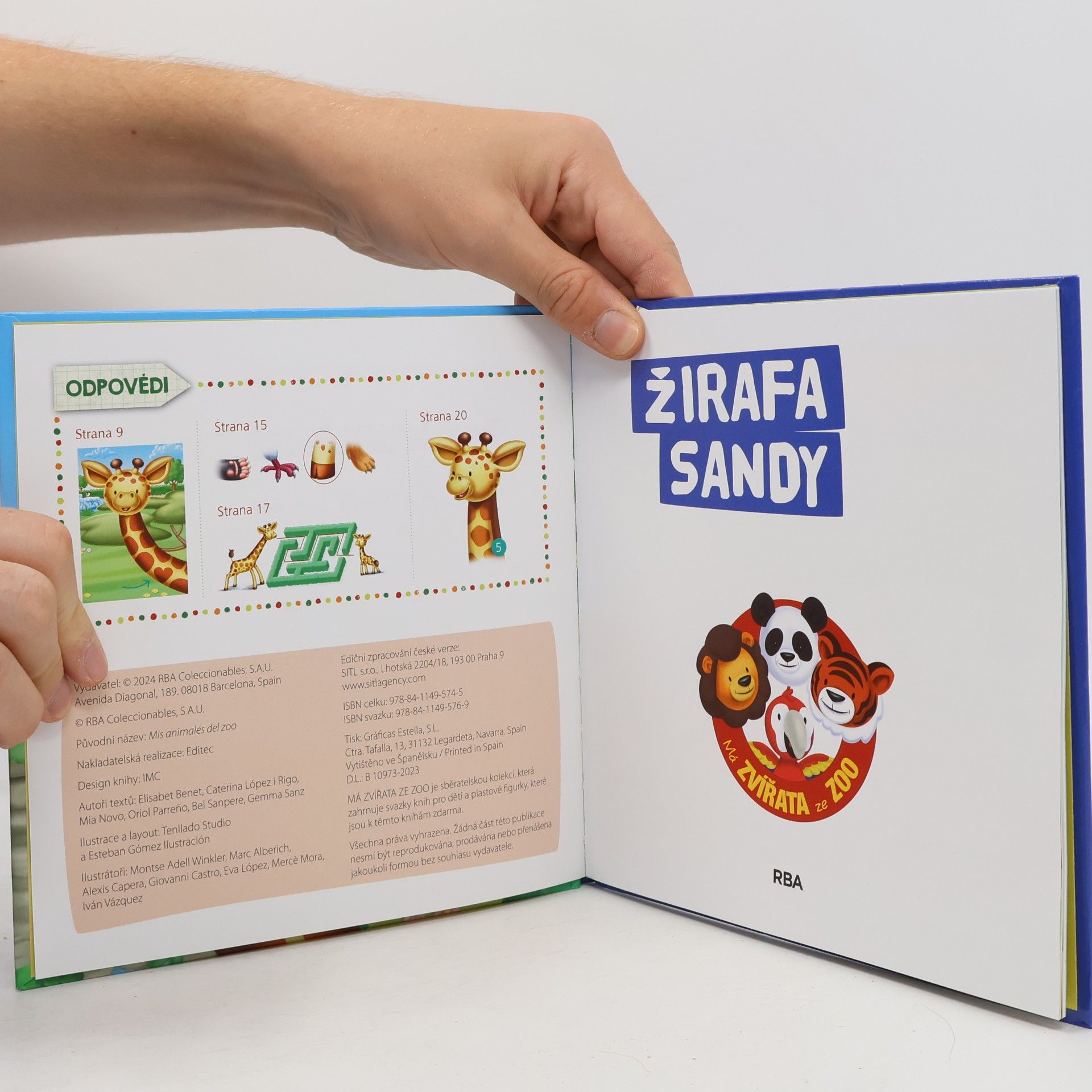 Kolektiv autorů Žirafa Sandy