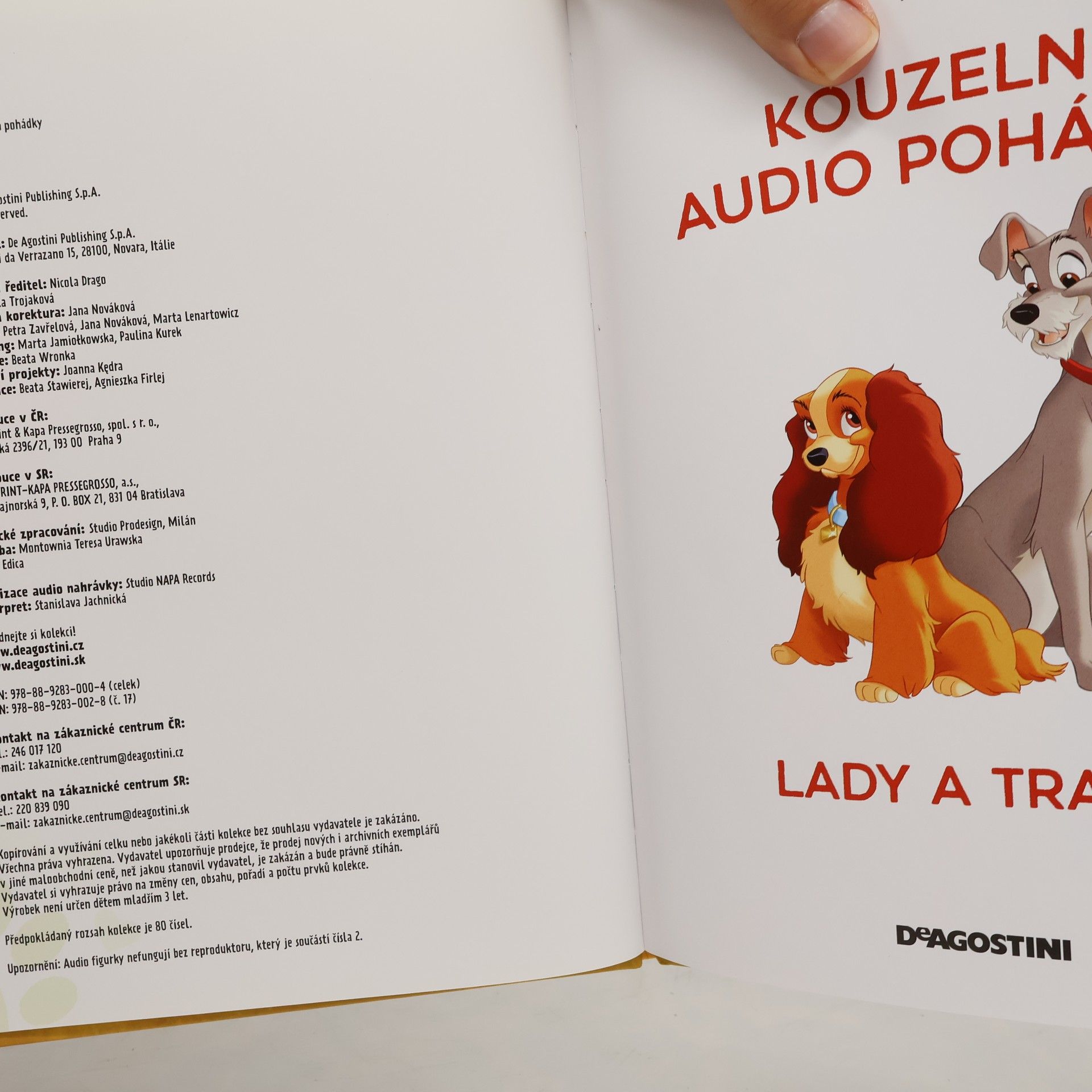 Kolektiv autorů Kouzelné audio pohádky 17. Lady a Tramp